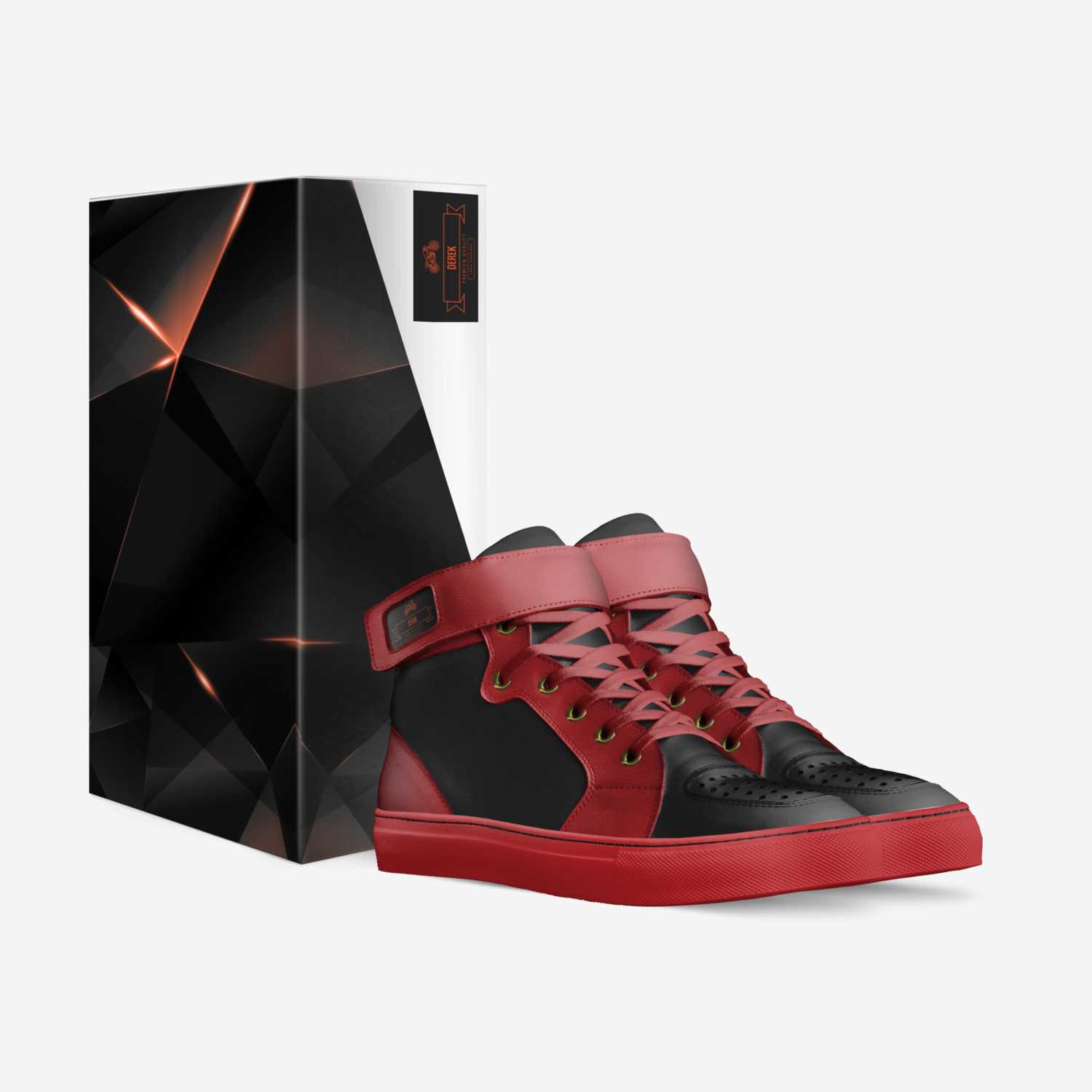 Derek custom made in Italy shoes by Derek Moore The Boss | Box view