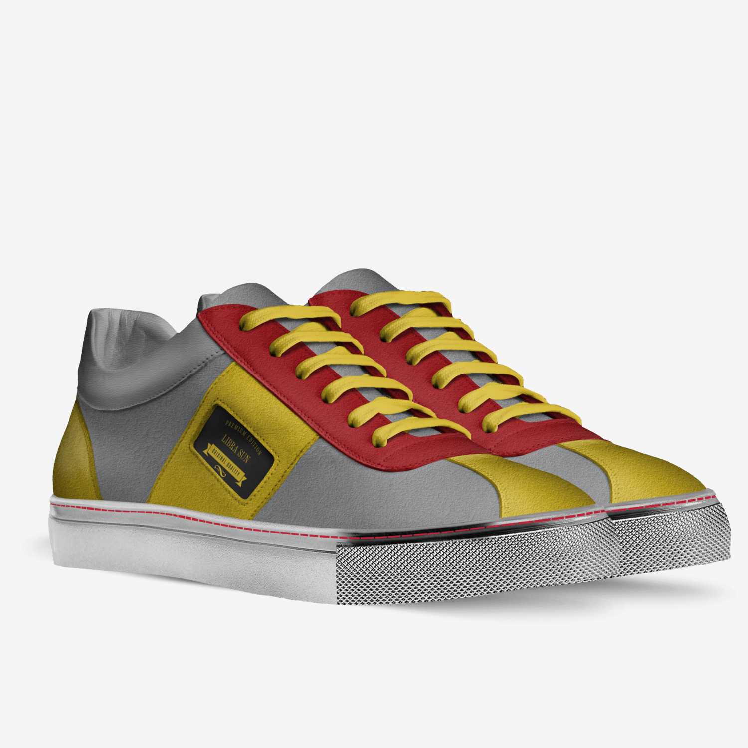 Libra Sun custom made in Italy shoes by Morris Scales | Double view
