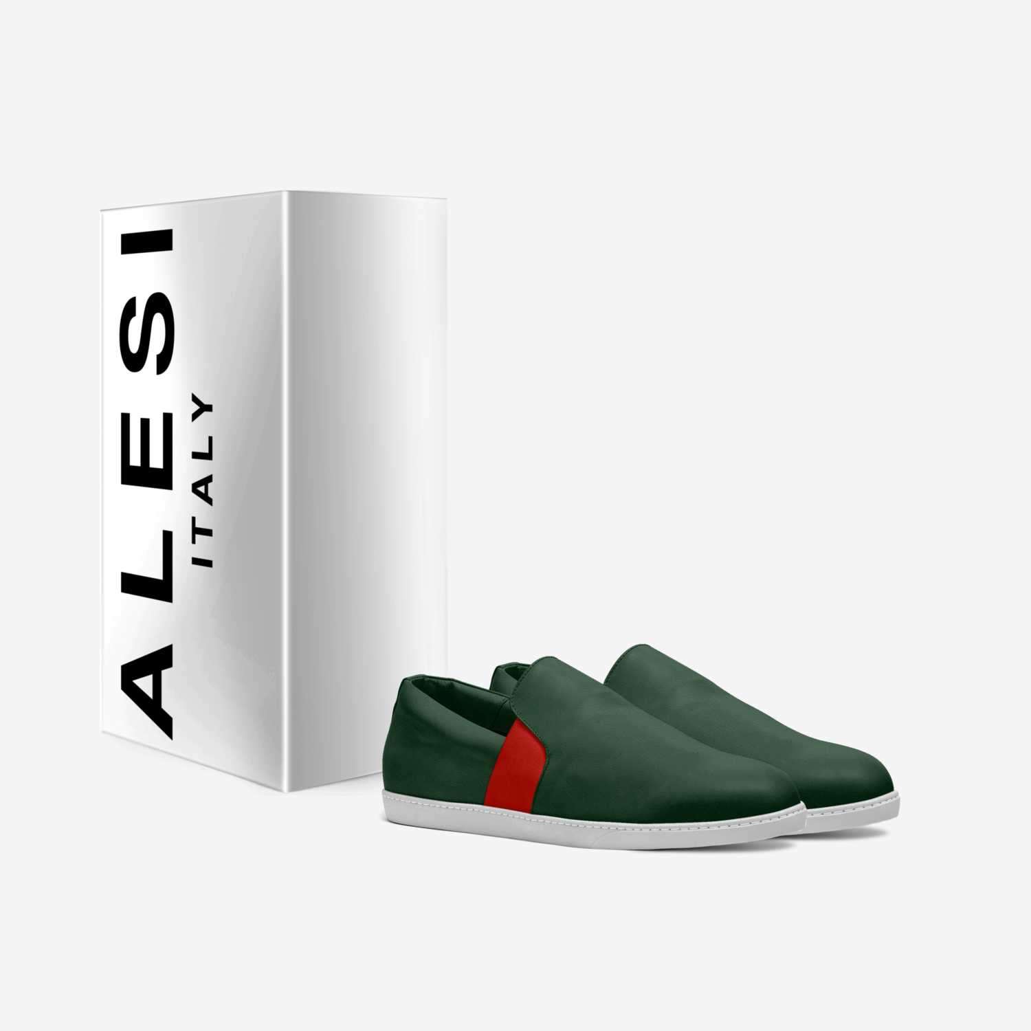 ALESI LUX SLIP custom made in Italy shoes by Lonanthony Parker | Box view