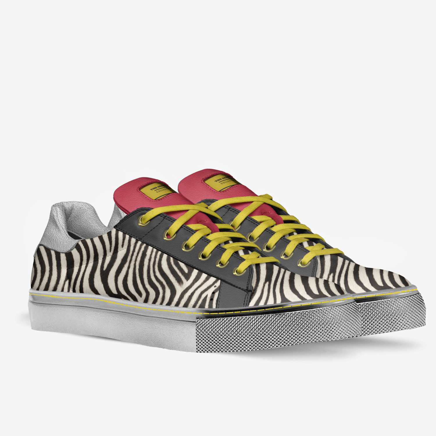 Midas Stripes custom made in Italy shoes by Cali Girl | Double view