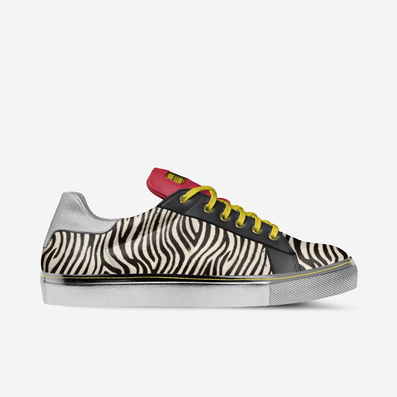 Midas Stripes custom made in Italy shoes by Cali Girl | Side view