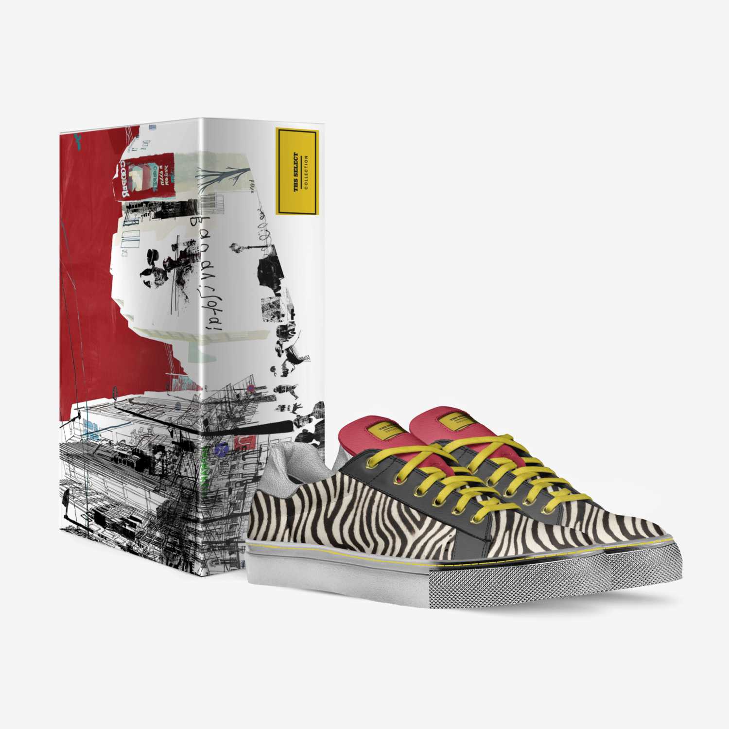 Midas Stripes custom made in Italy shoes by Cali Girl | Box view