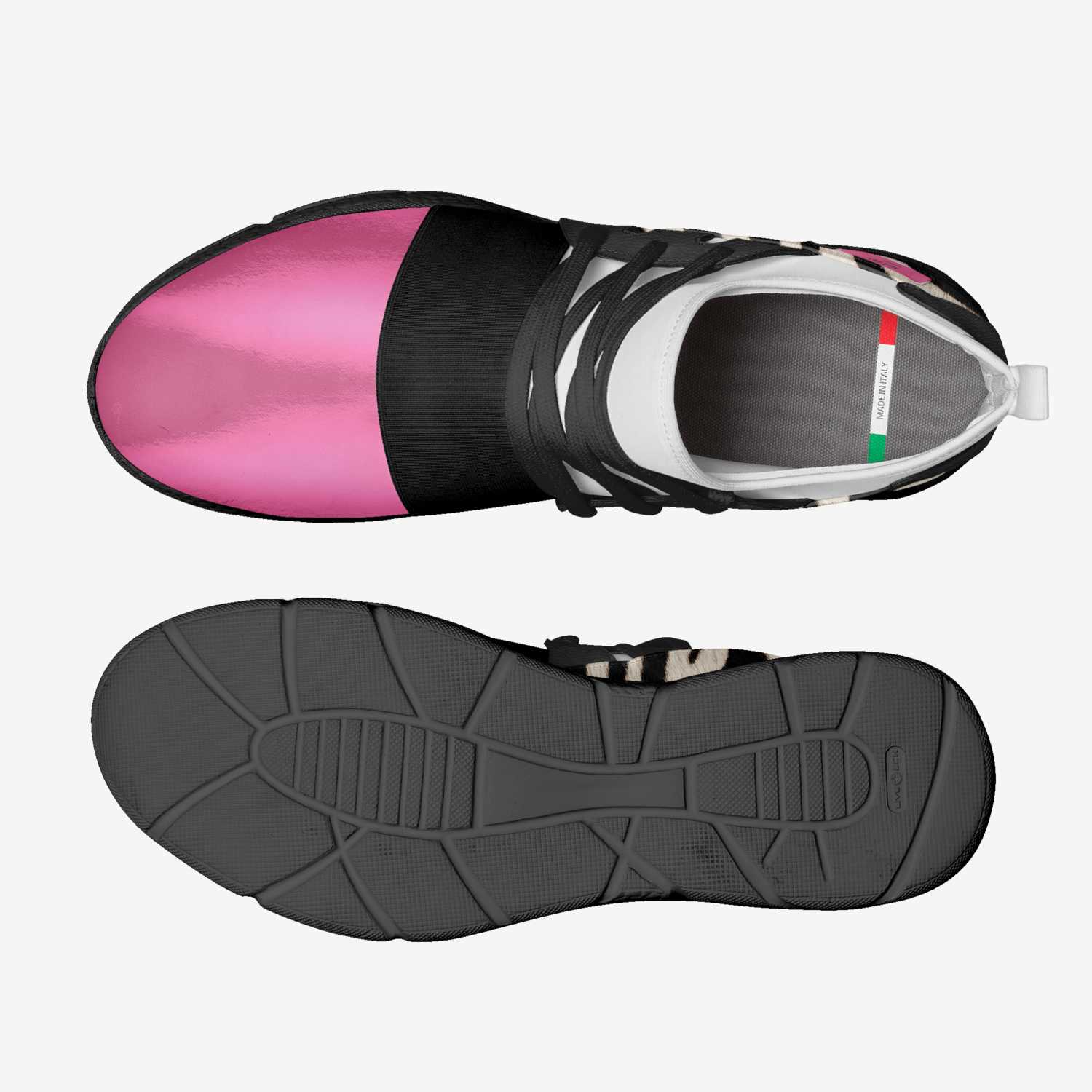 MAW custom made in Italy shoes by Melisa Gray | Top view