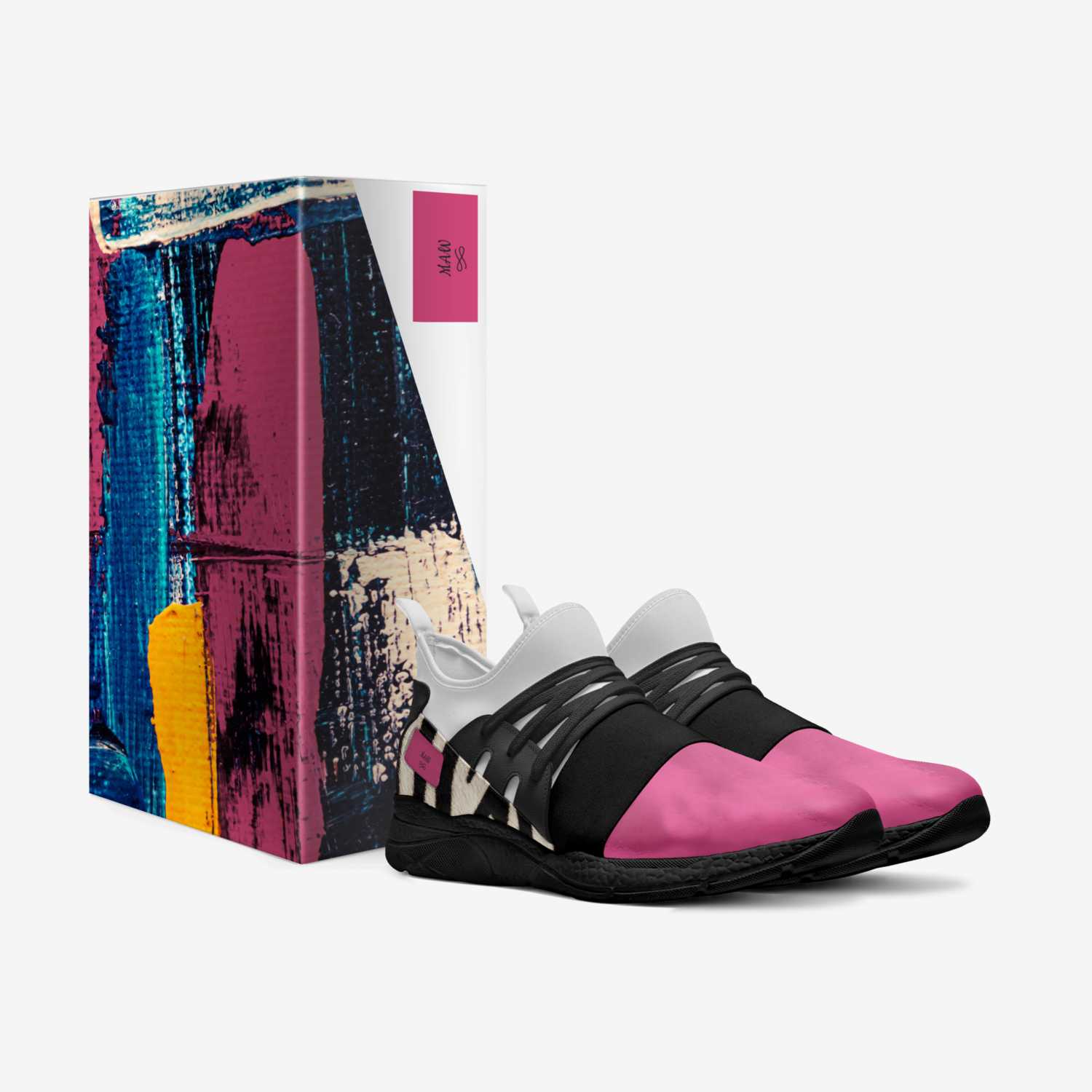 MAW custom made in Italy shoes by Melisa Gray | Box view