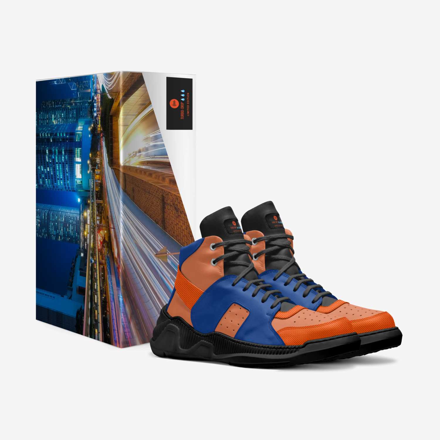 TURBO: DRIP 💧💧💧 custom made in Italy shoes by Charles Harewood Jr | Box view