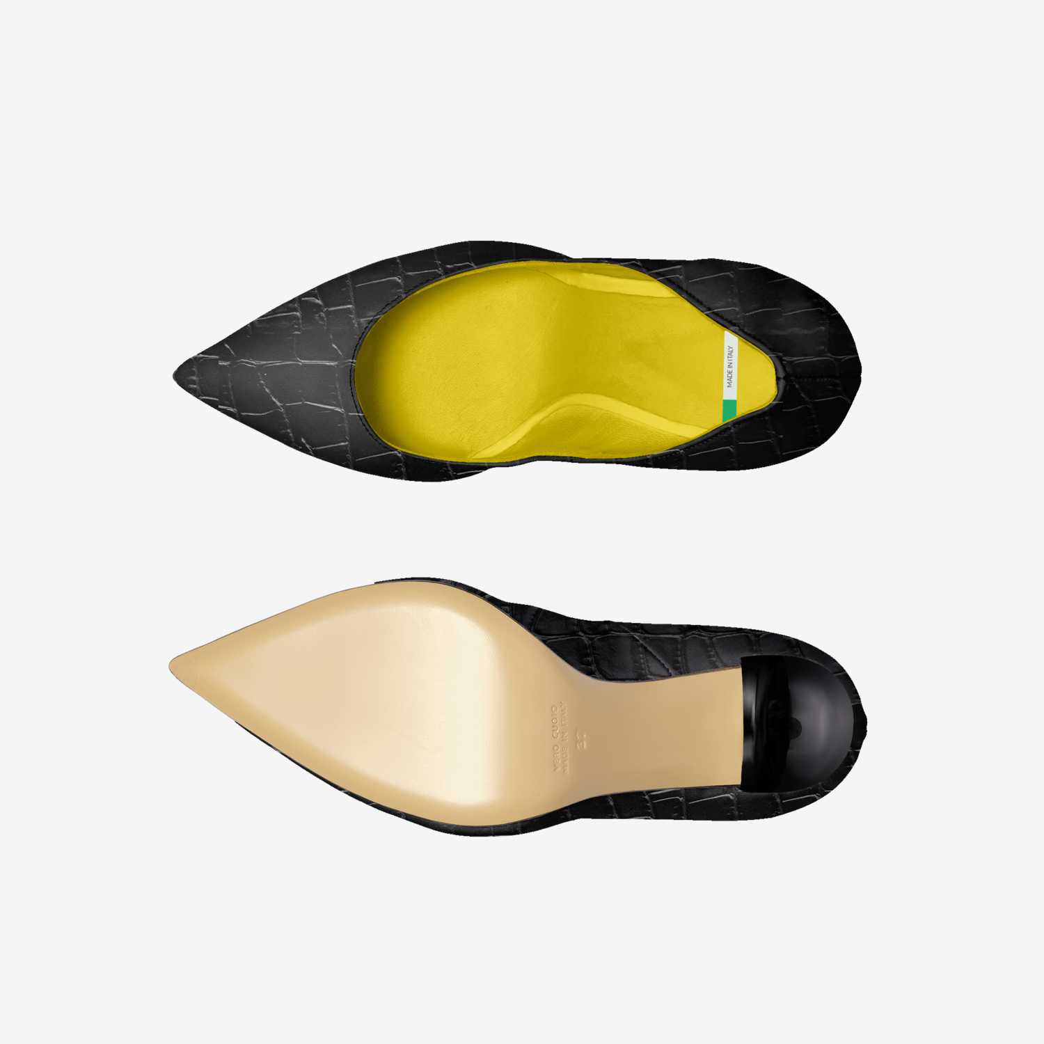 Dainty   custom made in Italy shoes by Kahmeel Callahan | Top view