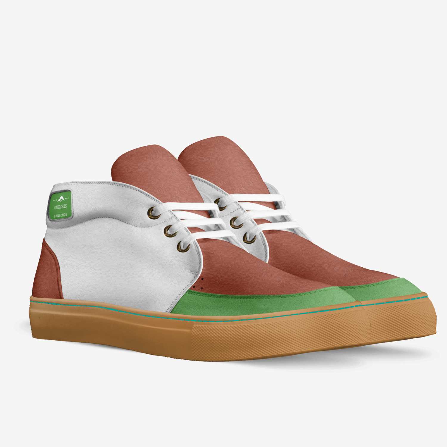Oasis shoes  custom made in Italy shoes by Kevin Reed | Double view