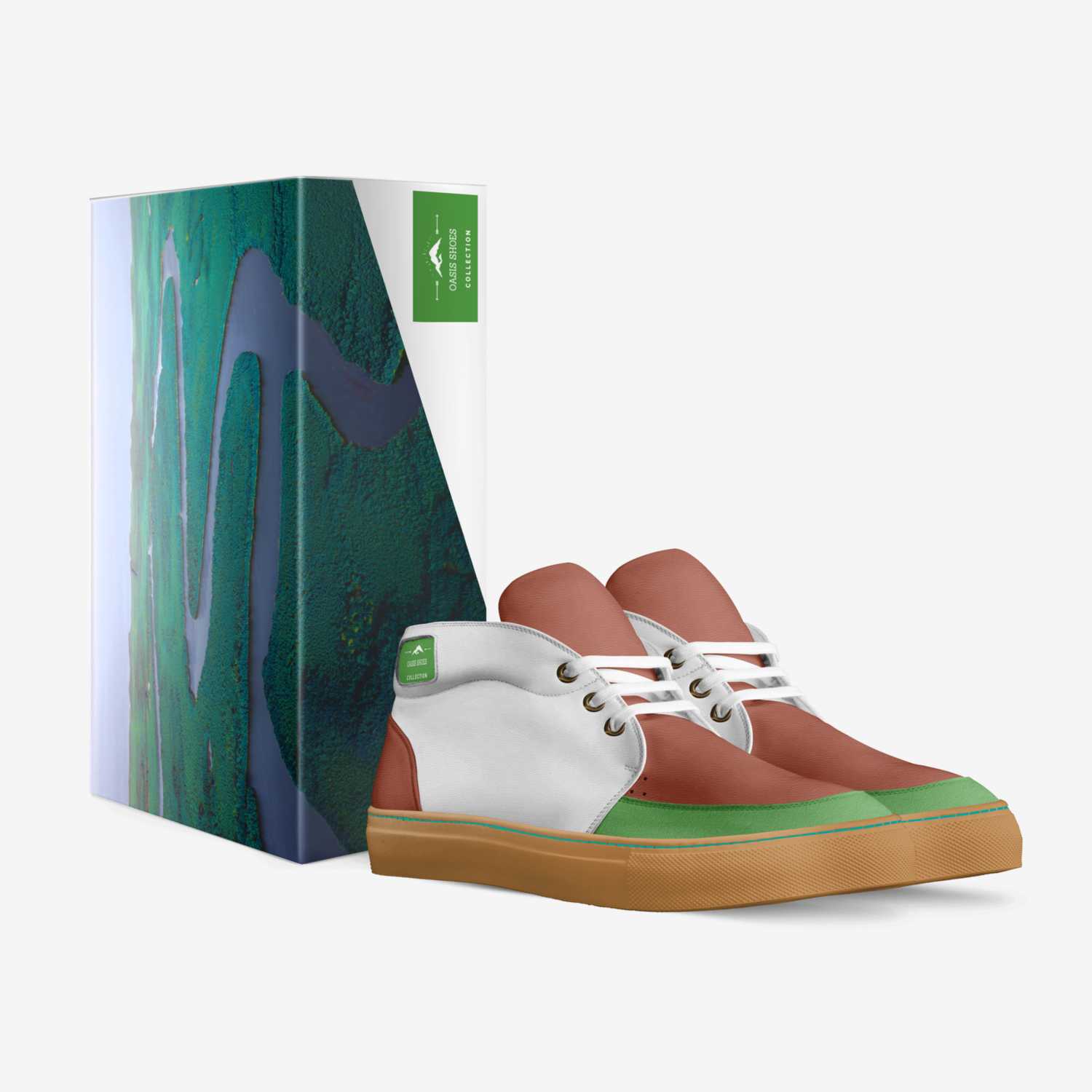 Oasis shoes  custom made in Italy shoes by Kevin Reed | Box view