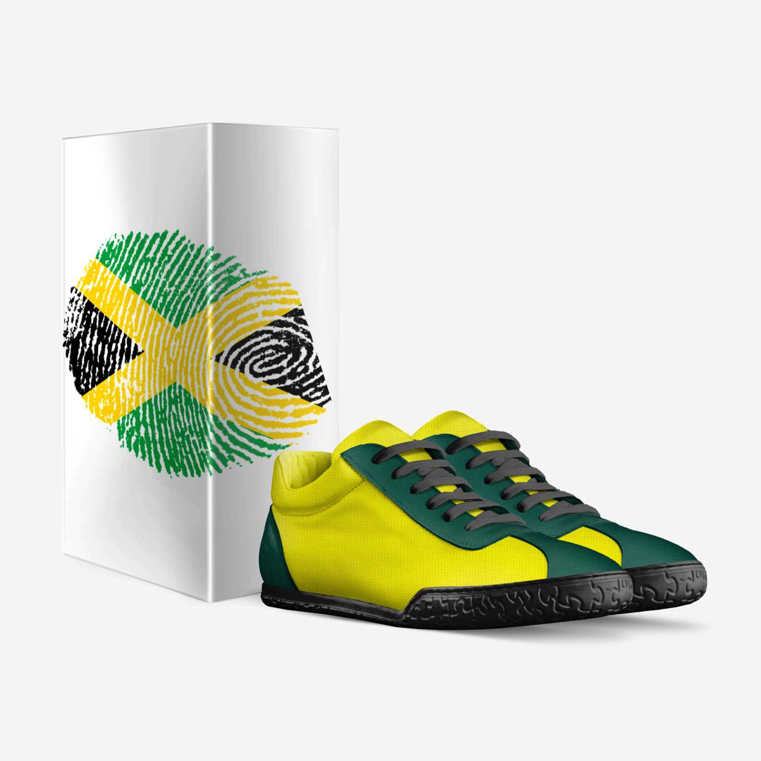 RAGGA 2 custom made in Italy shoes by Tyrone Grandison | Box view