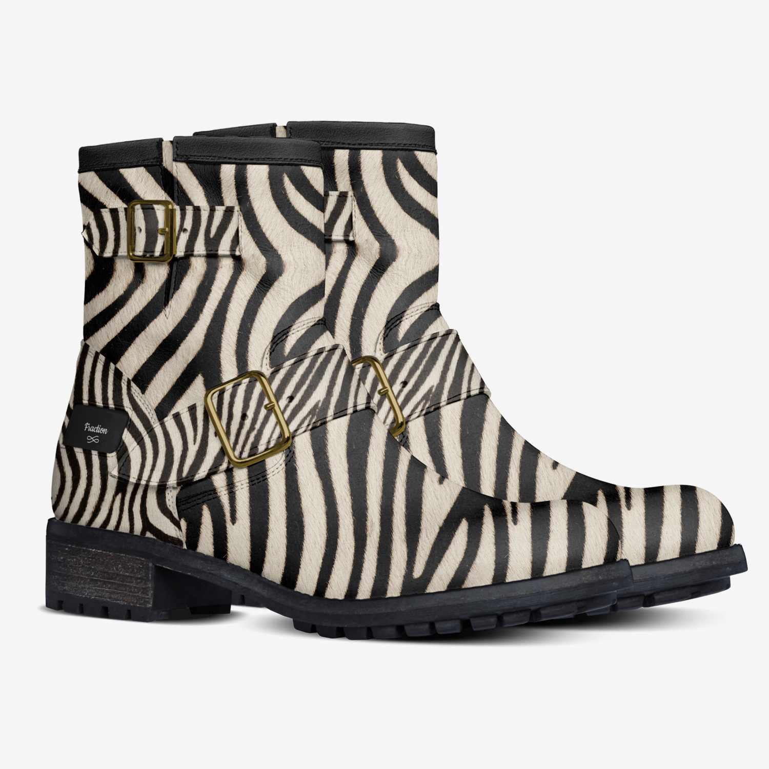 Fraction custom made in Italy shoes by Patrice Thompson | Double view