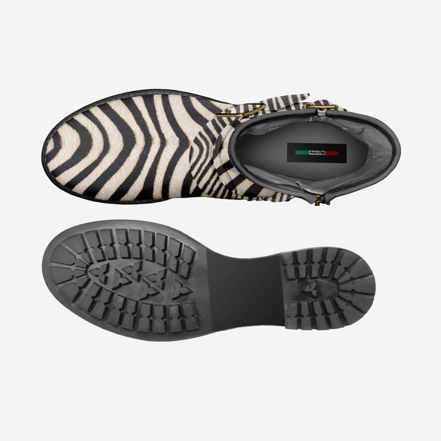 Fraction custom made in Italy shoes by Patrice Thompson | Top view
