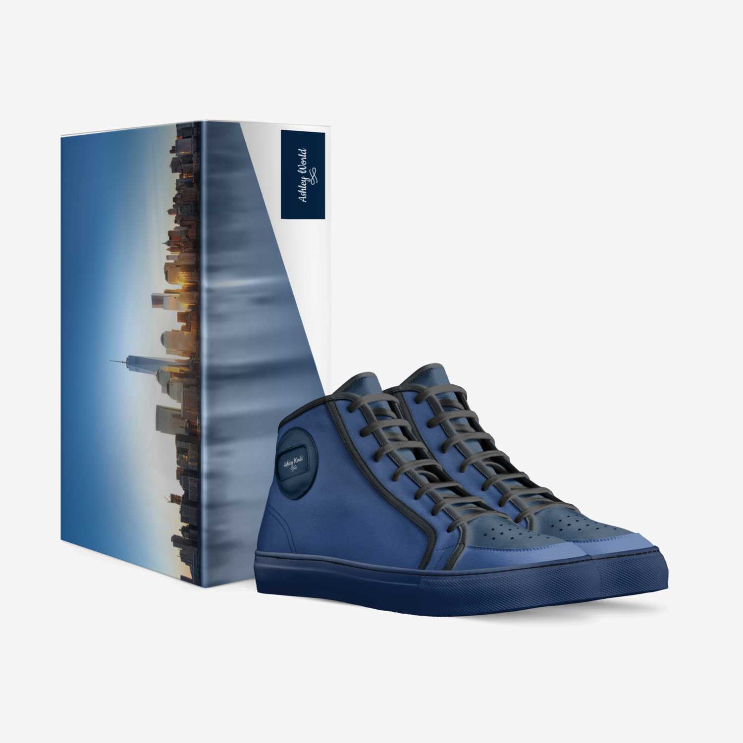 Ashley World custom made in Italy shoes by Ebony Williams | Box view