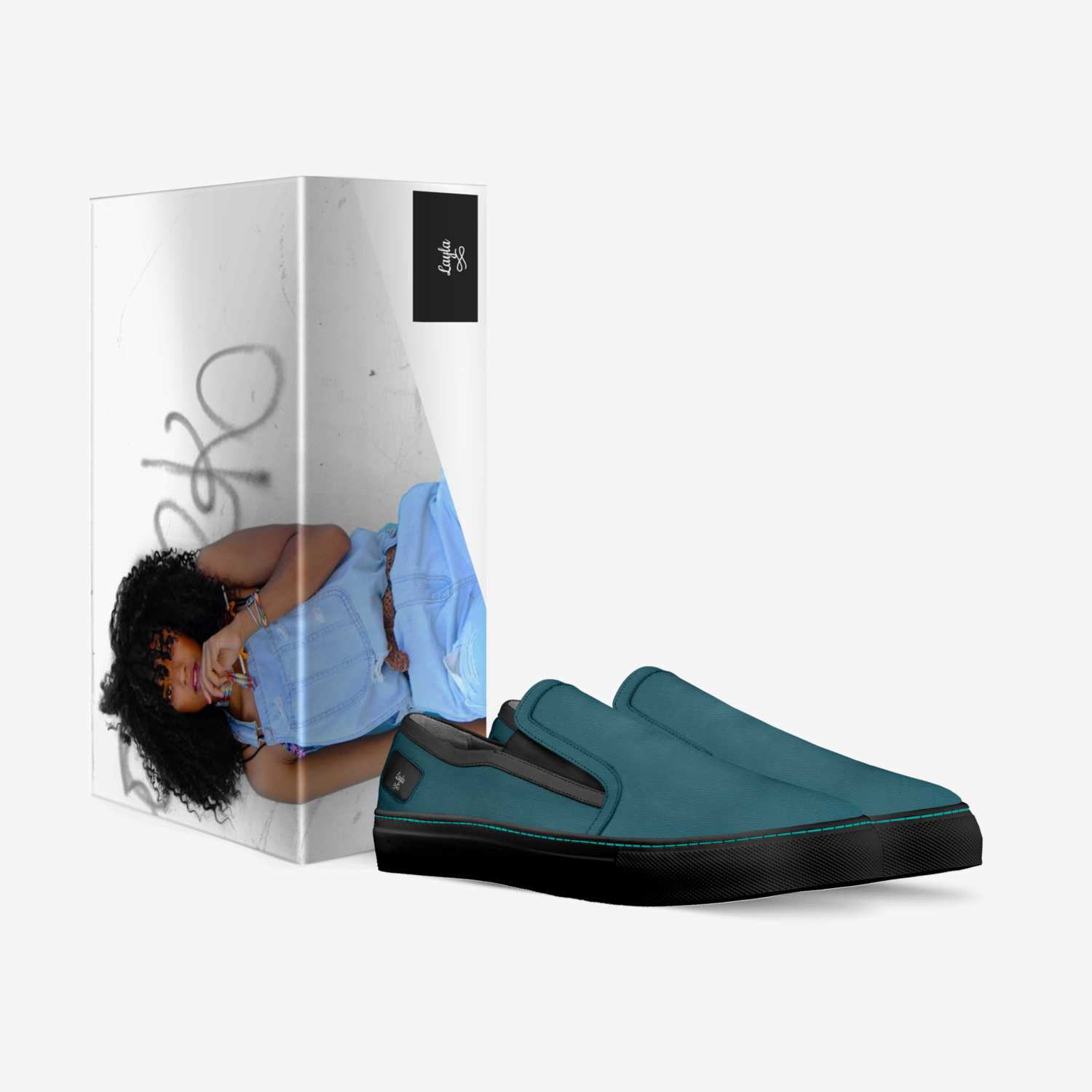 Layla custom made in Italy shoes by Alicia Cervantez | Box view
