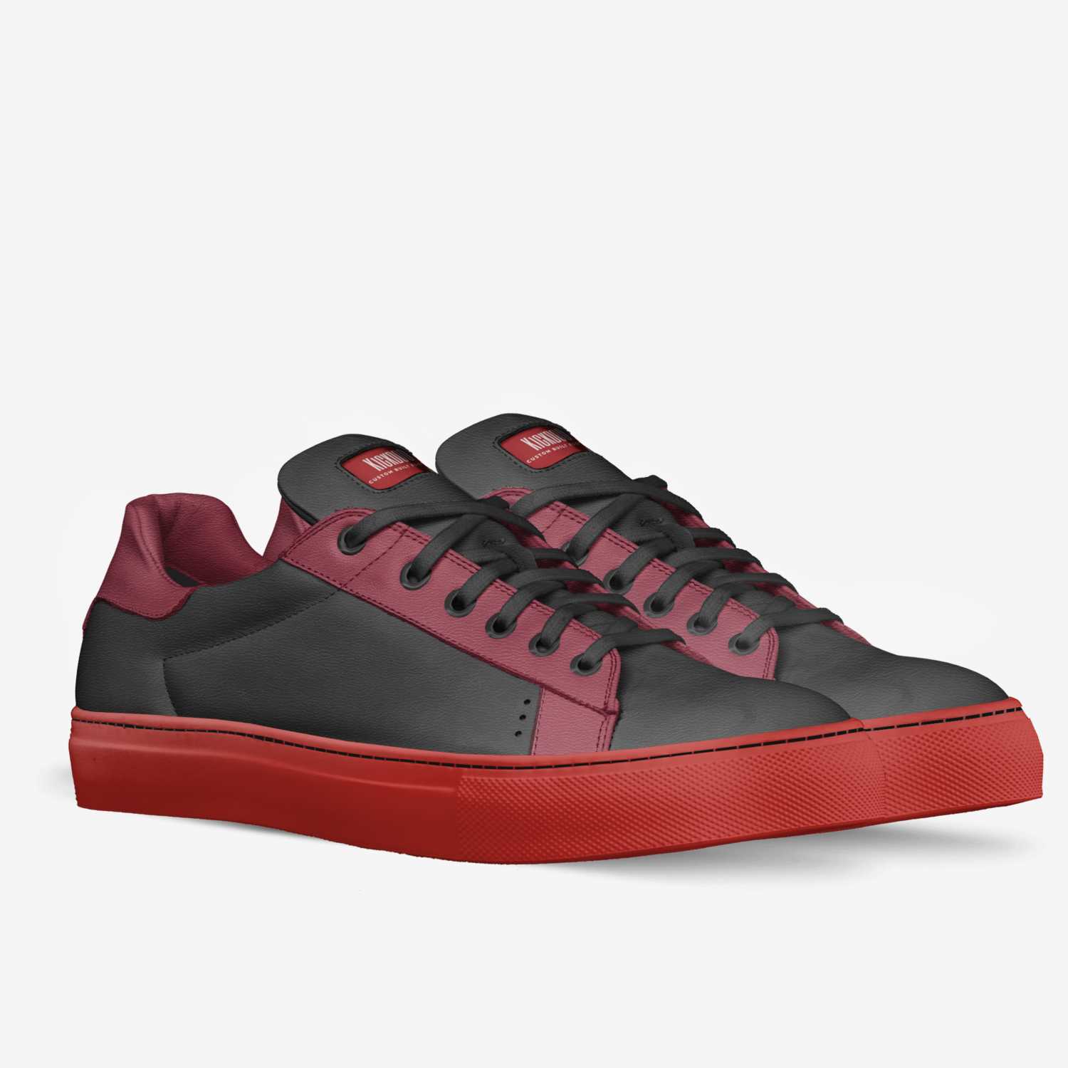 Kickdoor custom made in Italy shoes by Alex Enrique Zamarripa | Double view