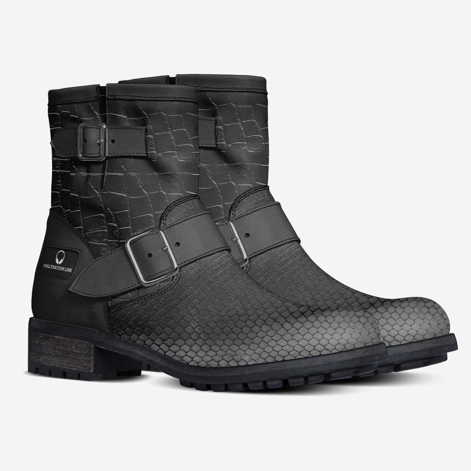 #Saltnation Line custom made in Italy shoes by Turkessa Mais | Double view