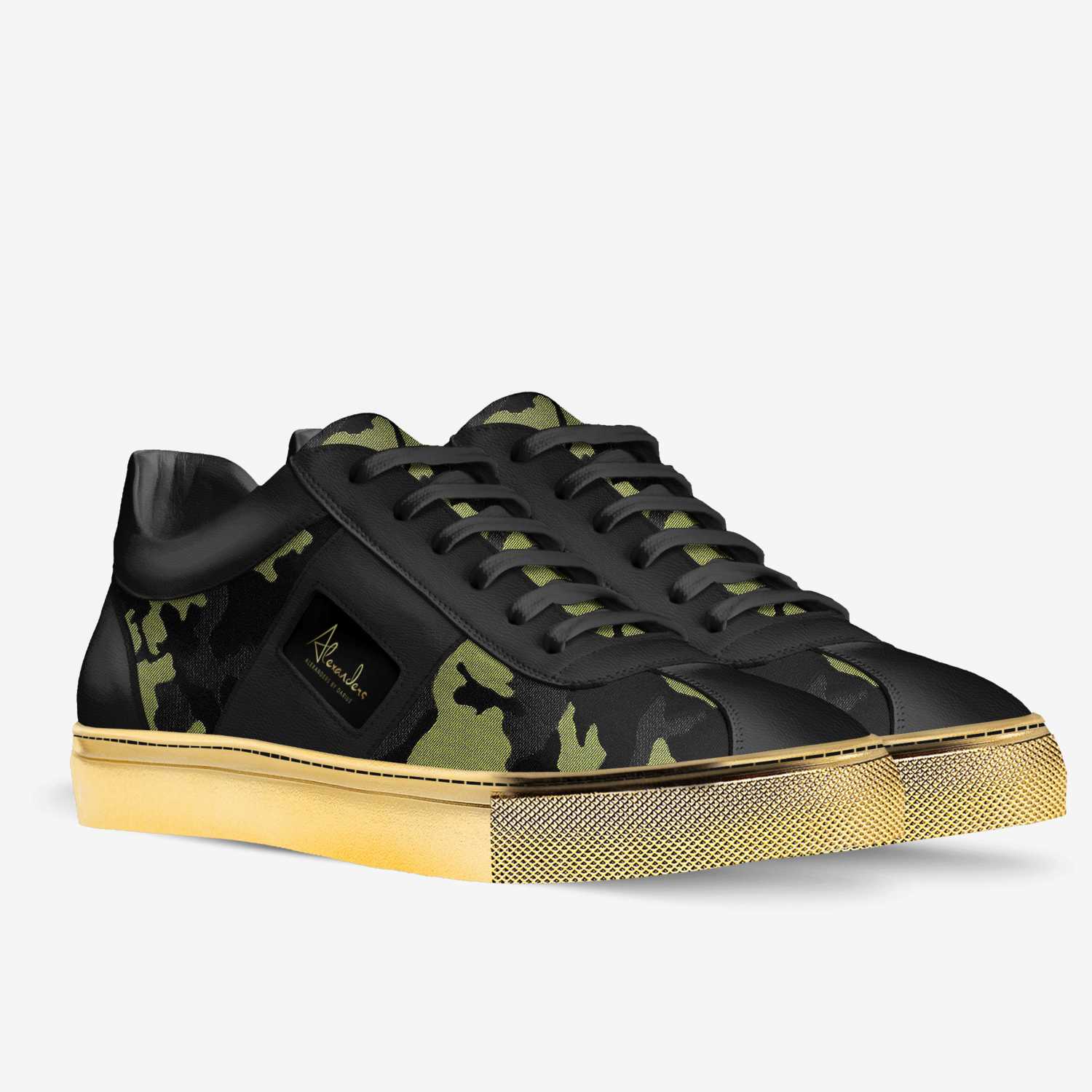 Alexanders custom made in Italy shoes by Darius Alexander | Double view