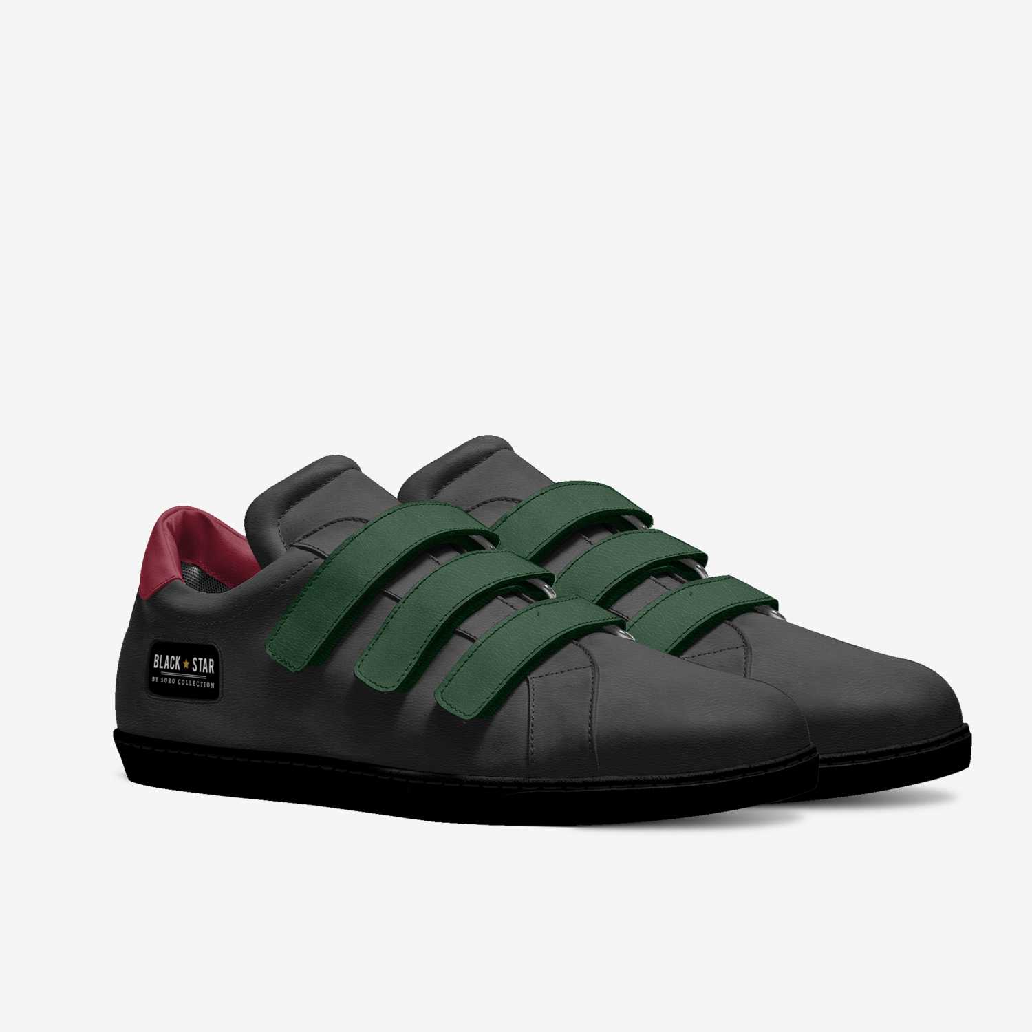 STRAPPED BY SORO custom made in Italy shoes by Abiola Haastrup - Akintunde | Double view