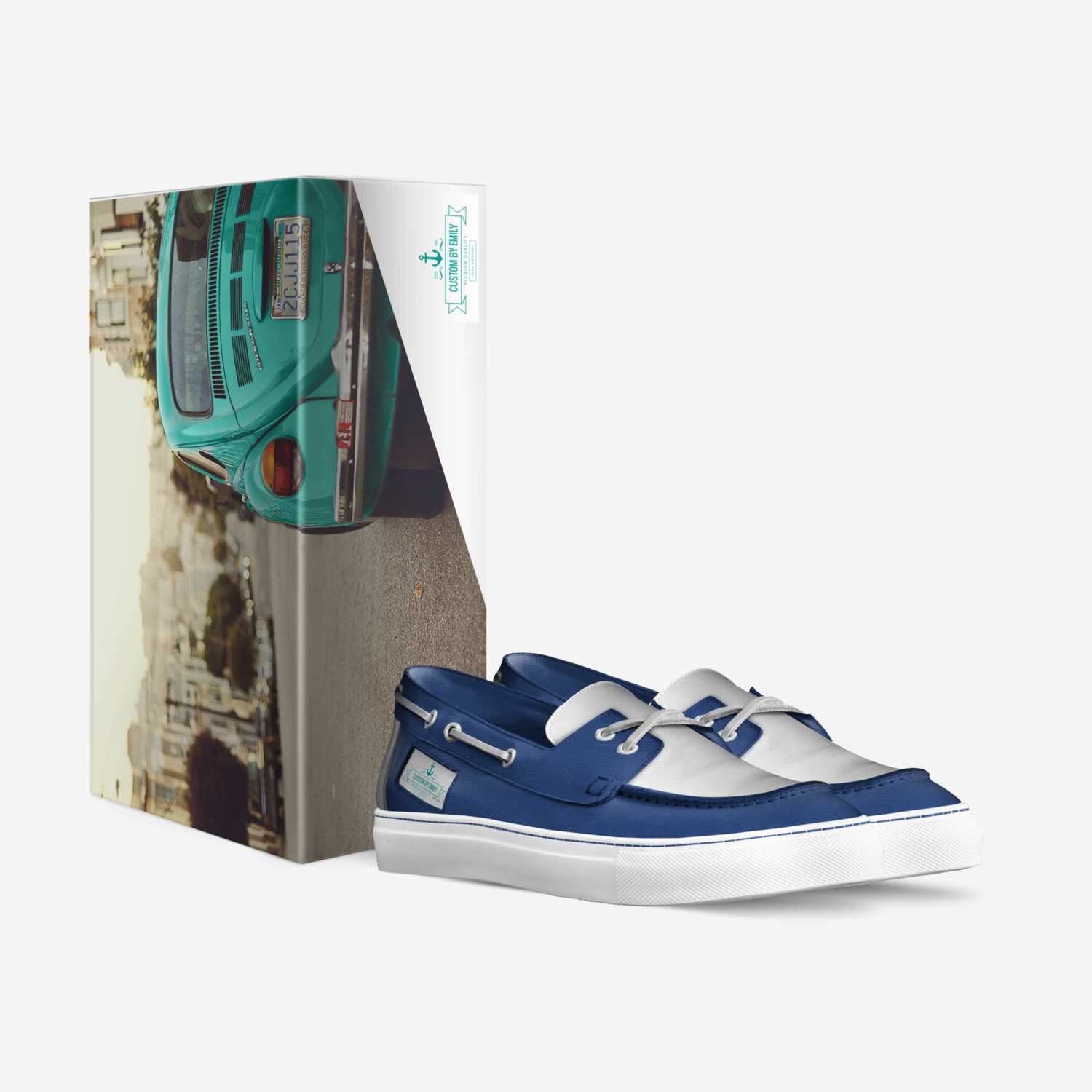Sailors custom made in Italy shoes by Emily Emily.molen | Box view