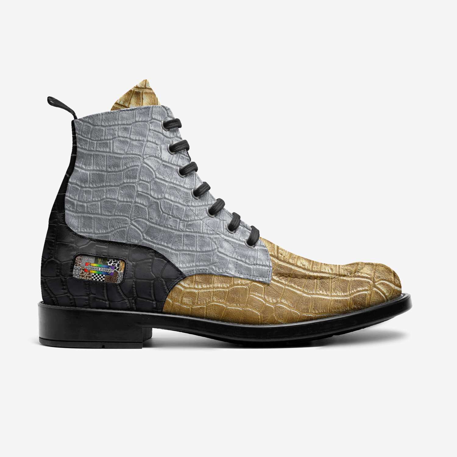GUNNAR FOSHAY custom made in Italy shoes by Madison L. Mobley | Side view
