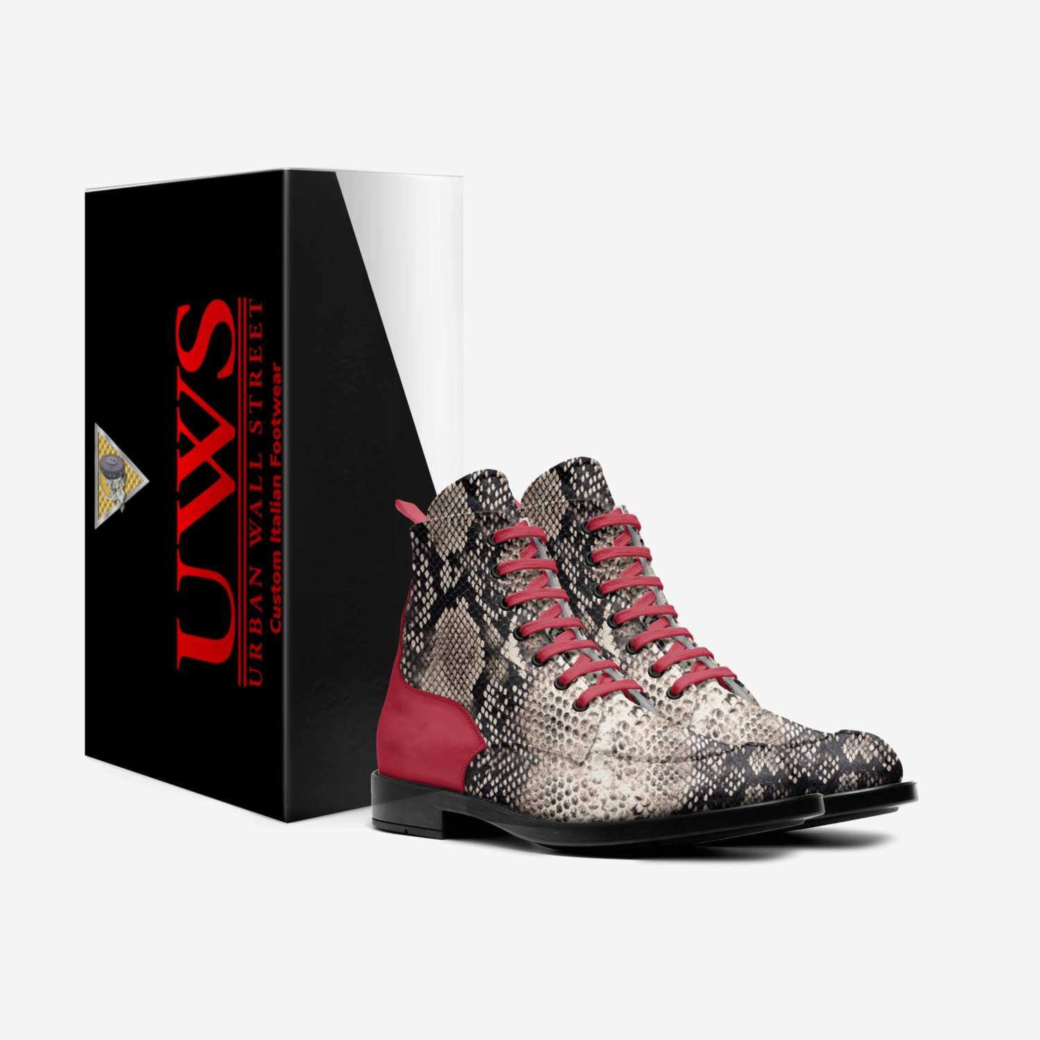 Battery Parks RS custom made in Italy shoes by Urbanwallstreet Earl | Box view