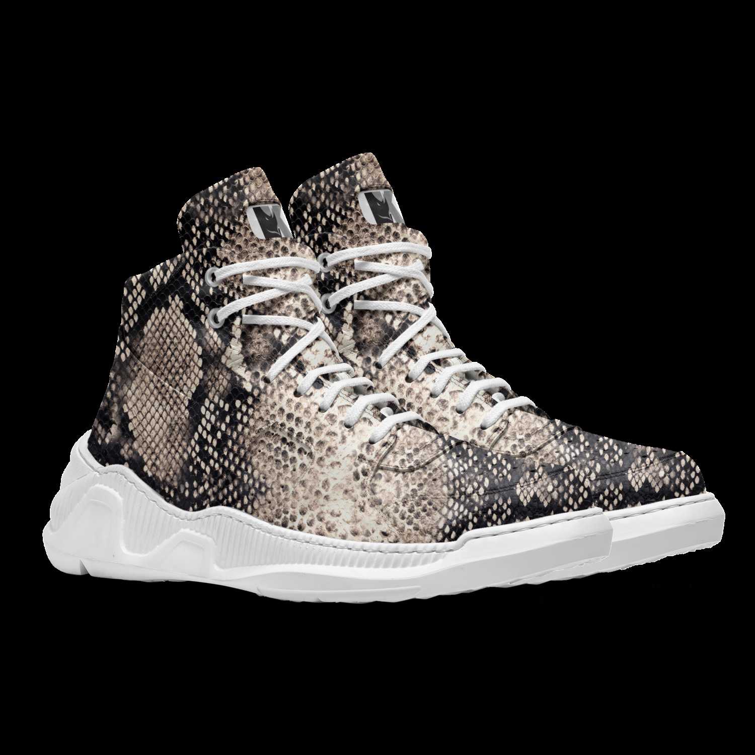 Shoes made of snakeskin on sale