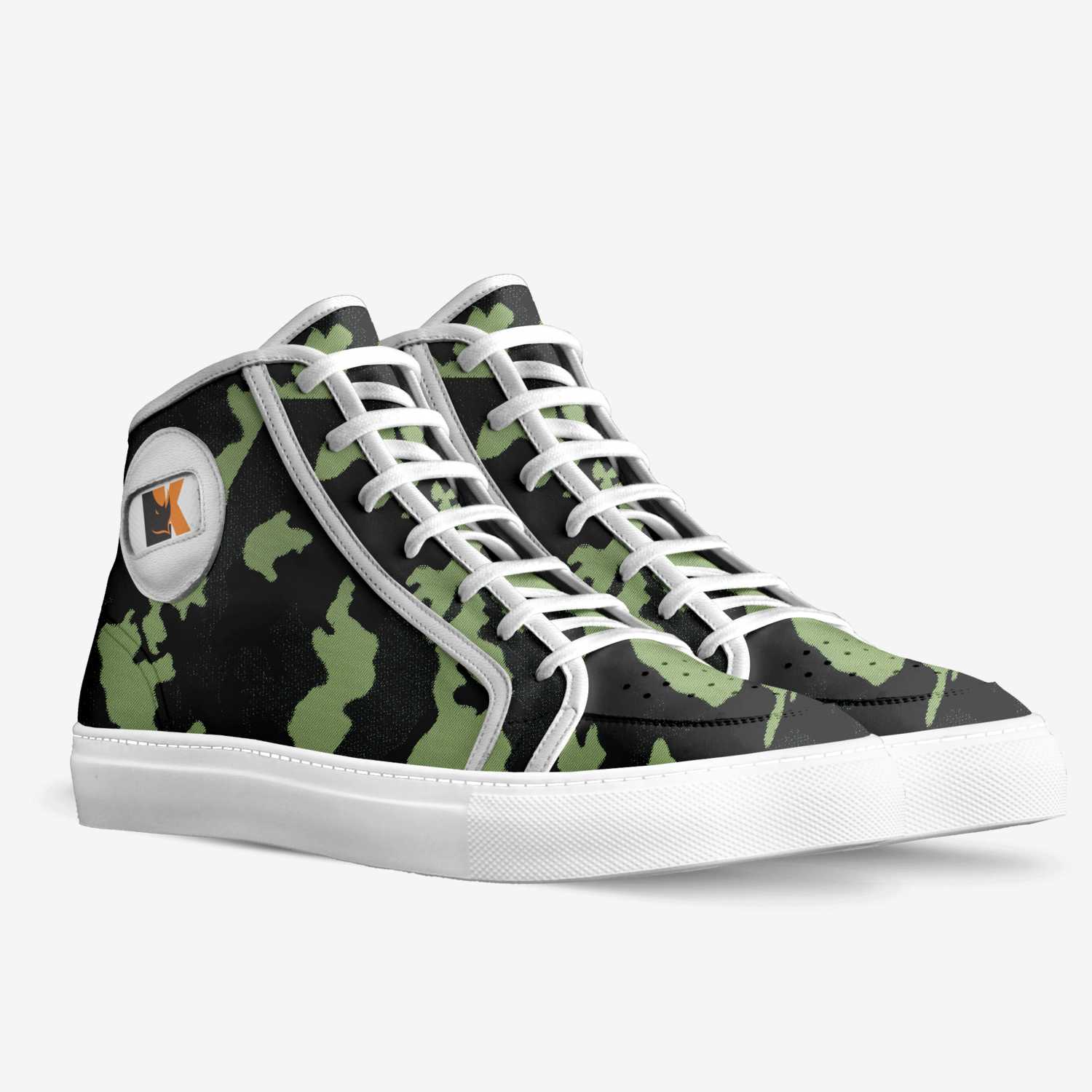 Cloak custom made in Italy shoes by Limitless Kicks | Double view