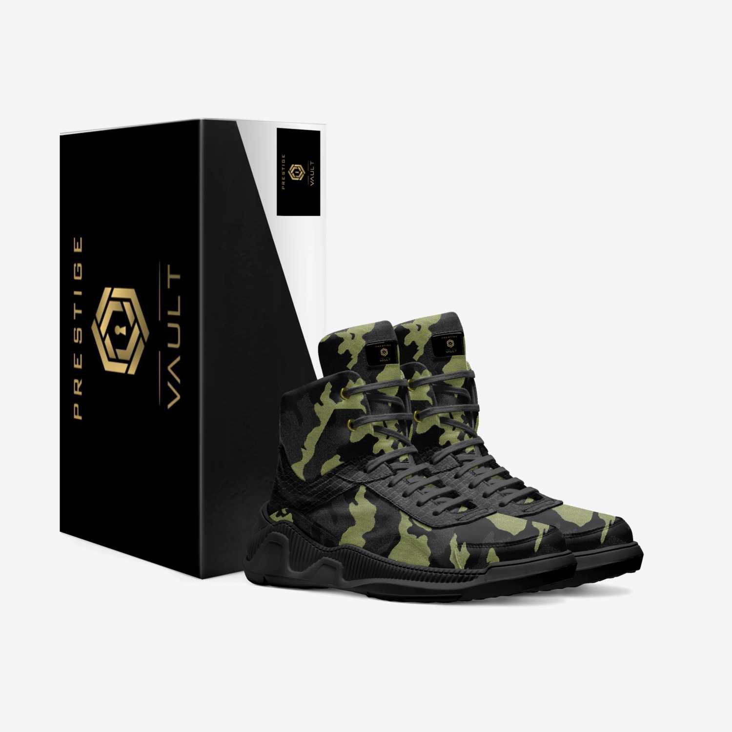 Prestige Vault  custom made in Italy shoes by Sasha Sparks | Box view