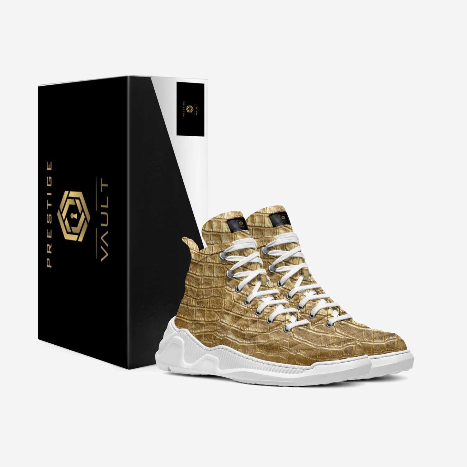 Prestige Vault  custom made in Italy shoes by Sasha Sparks | Box view