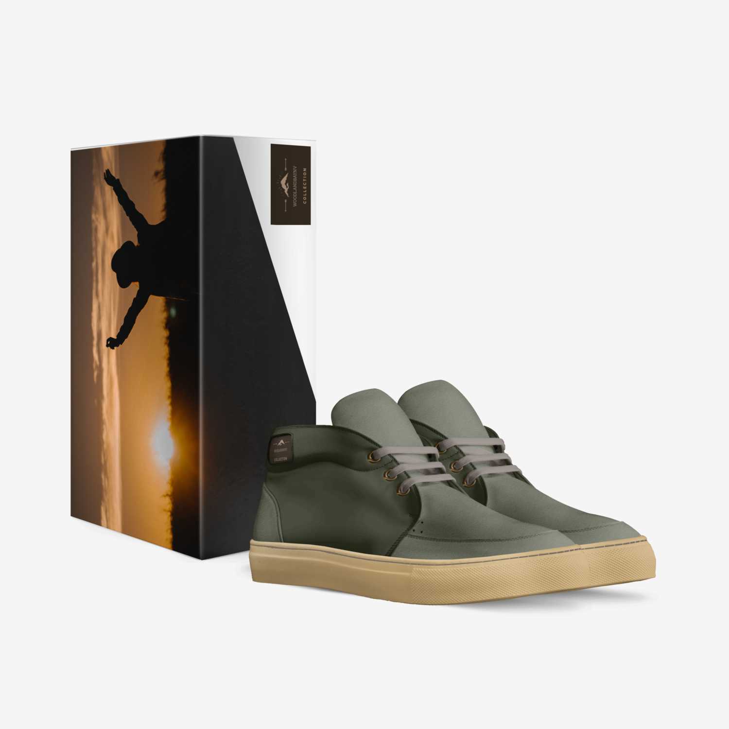 WoodlandBayNv  custom made in Italy shoes by Pamela Martin | Box view