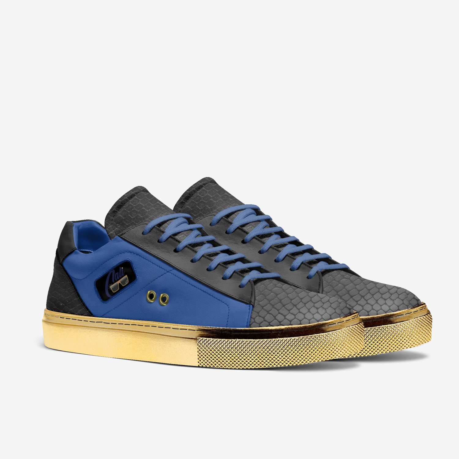 Cali Kairo 3 custom made in Italy shoes by Kevin Martin Jr. | Double view