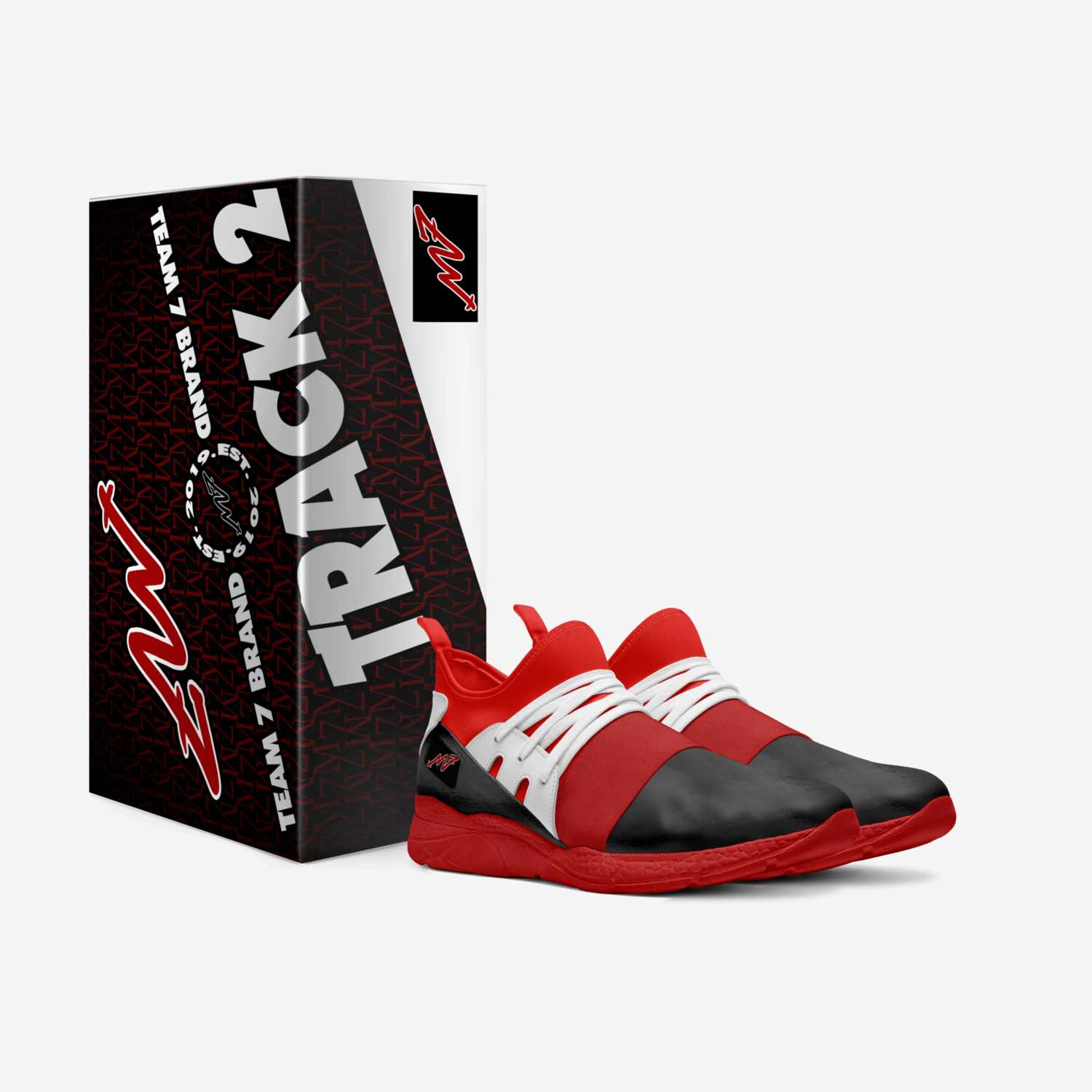 Track 2 custom made in Italy shoes by Team 7 Brand | Box view