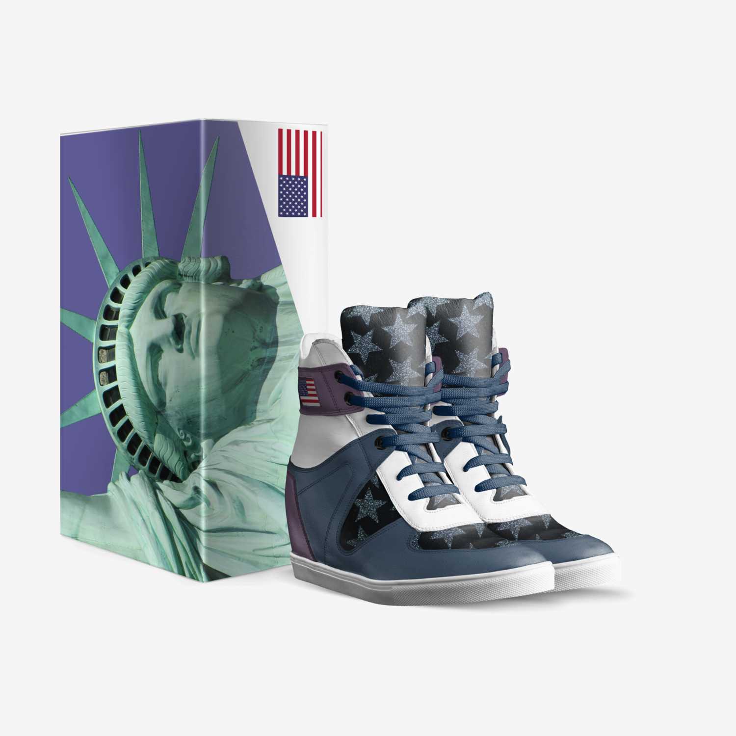 Worldie custom made in Italy shoes by Haley Poraj-wilczynski | Box view