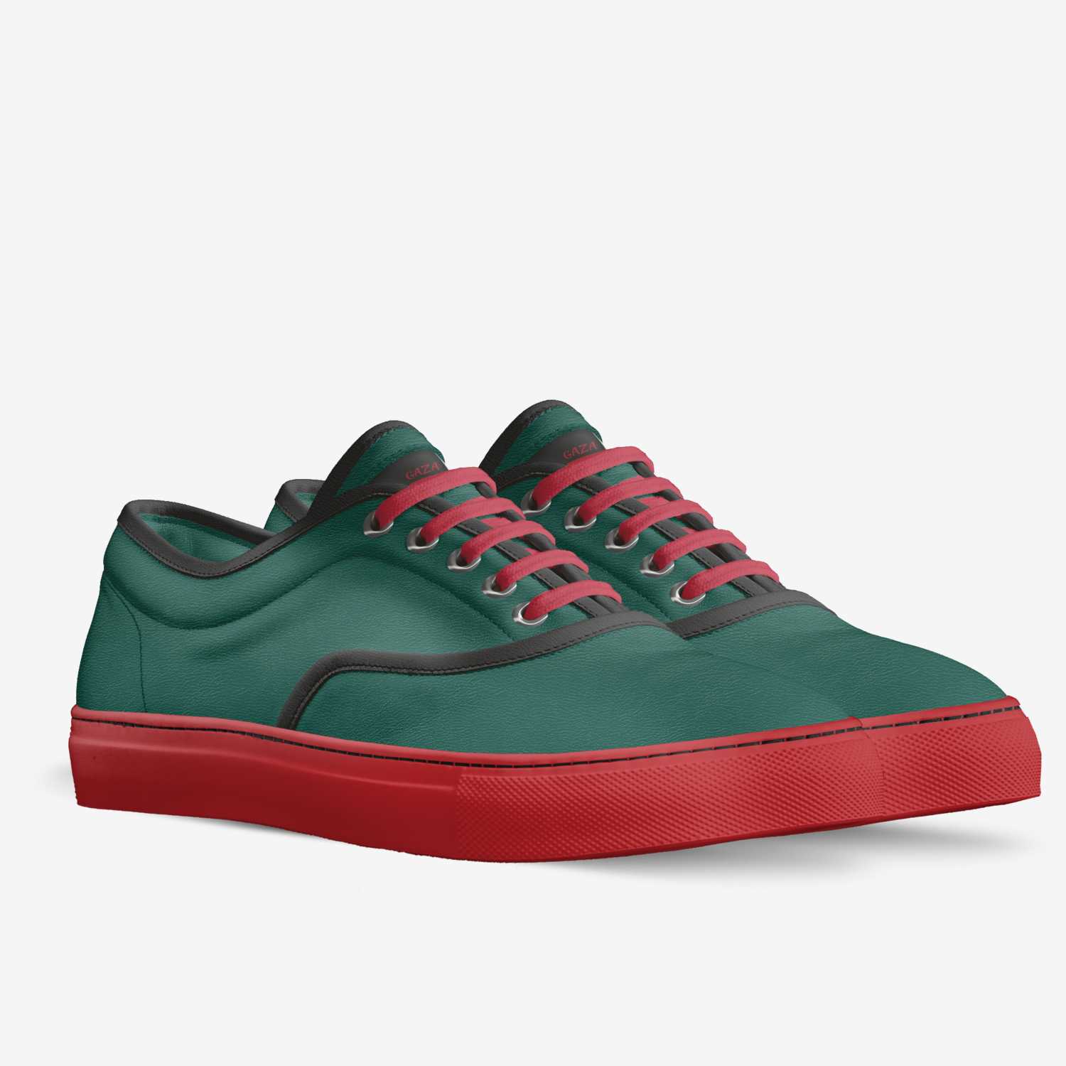 GAZA custom made in Italy shoes by Rash Rayman | Double view