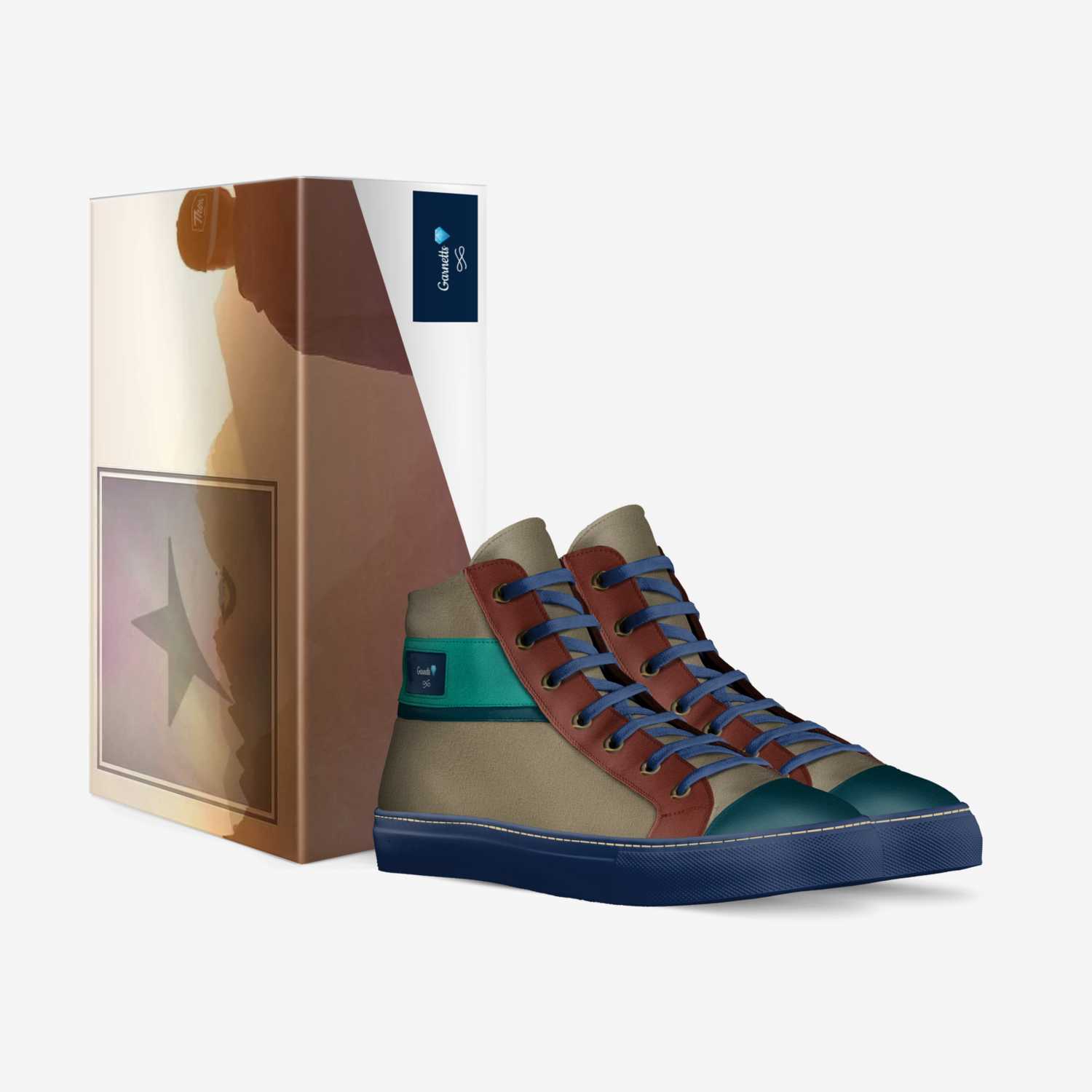 Garnetts◇ custom made in Italy shoes by Aquayemi-claude G. Akinsanya | Box view