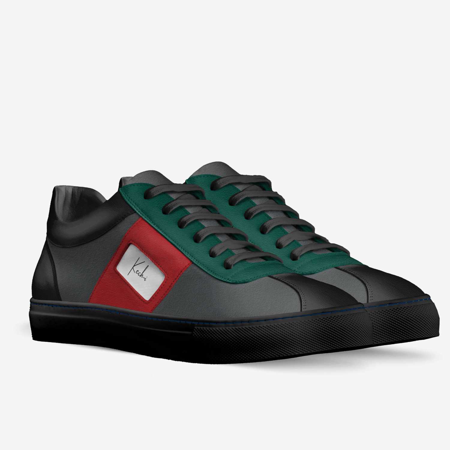 Kech-i custom made in Italy shoes by Dr. Oge M | Double view