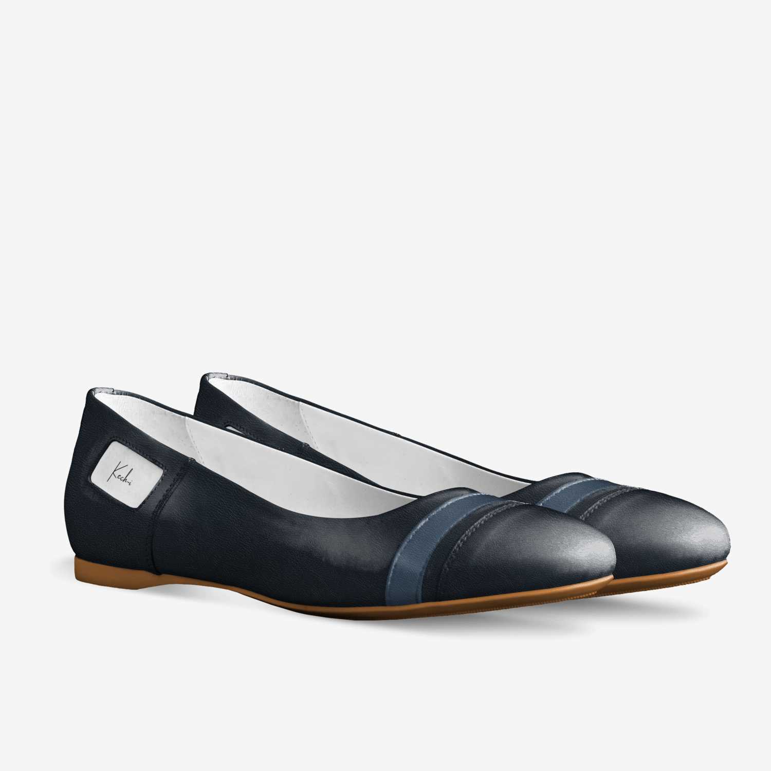 Kech-i custom made in Italy shoes by Dr. Oge M | Double view
