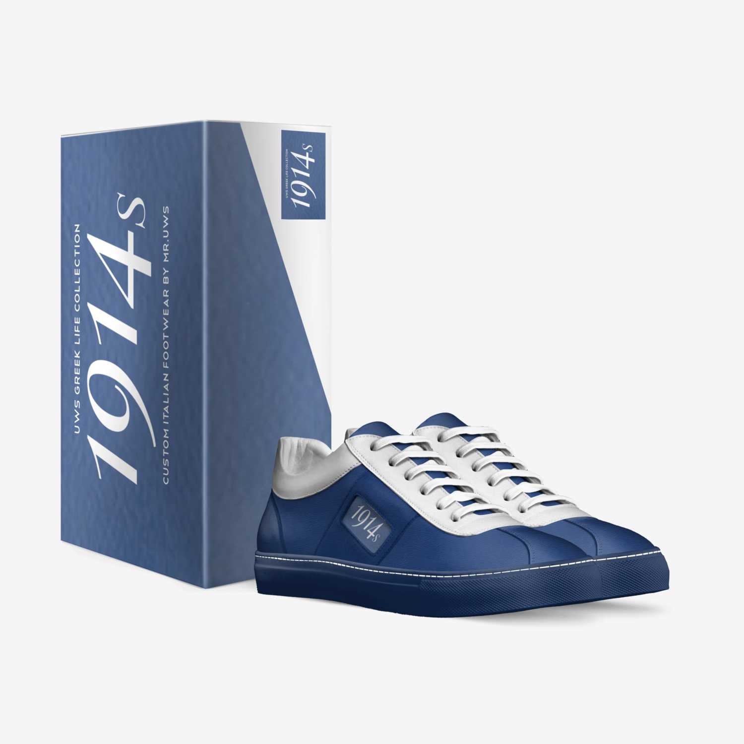 1914 LE Low custom made in Italy shoes by Urbanwallstreet Earl | Box view