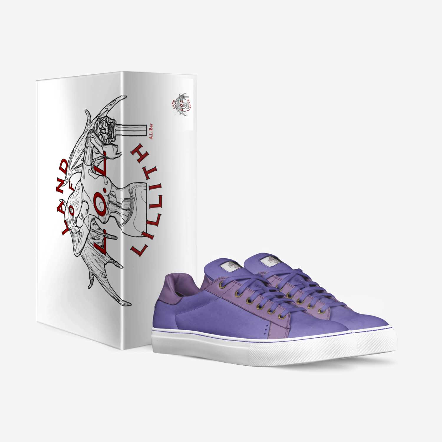 LoL8.6 custom made in Italy shoes by Ana Bar | Box view