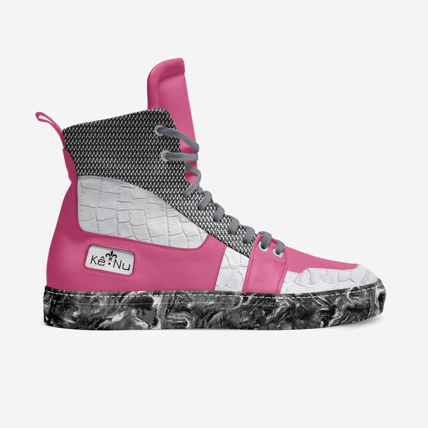 U-Waves custom made in Italy shoes by Unek Depariz | Side view