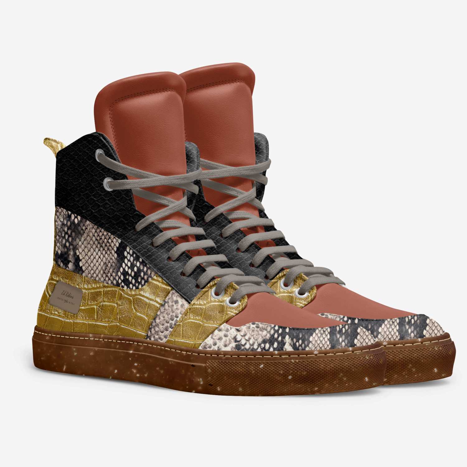 Ed Robins custom made in Italy shoes by Ed Robins | Double view