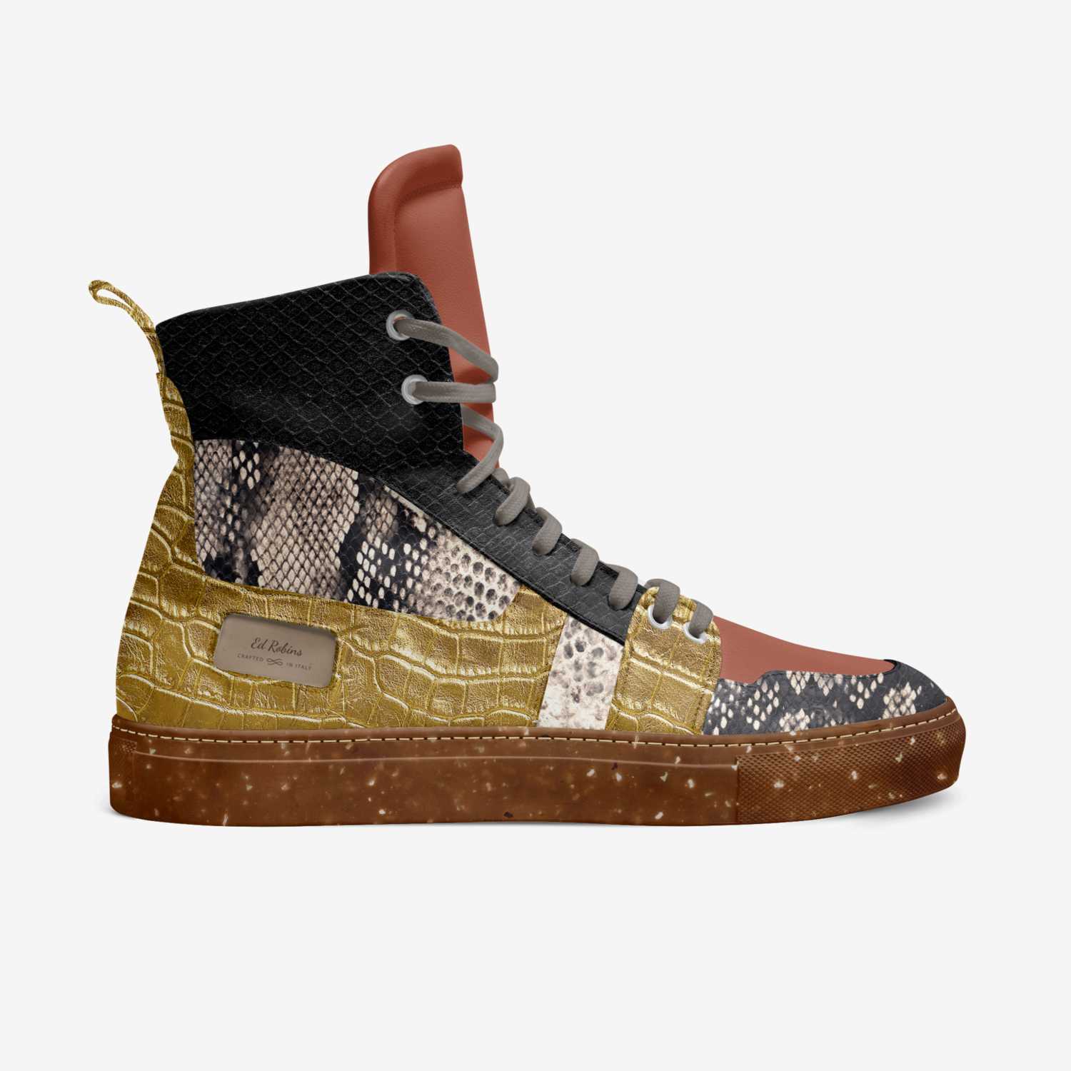 Ed Robins custom made in Italy shoes by Ed Robins | Side view