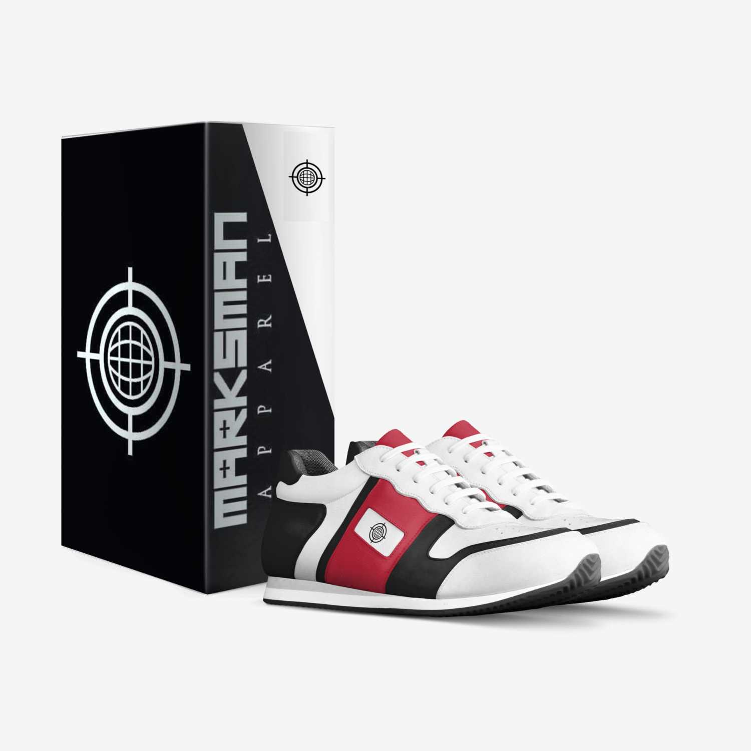 Red Tape custom made in Italy shoes by Marksman Apparel | Box view