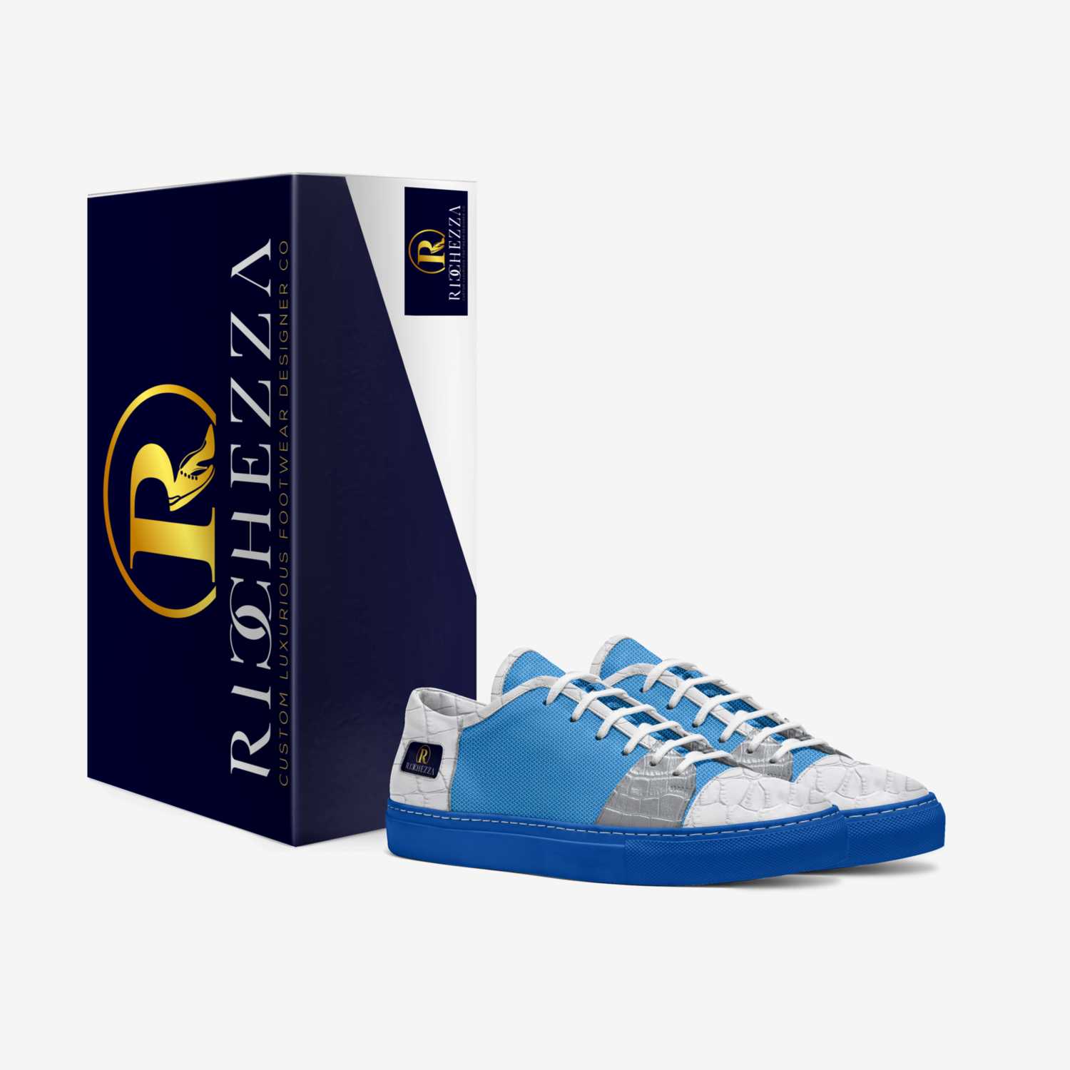 Sky walker #1 custom made in Italy shoes by Ricchezza Custom Footwear Designer Co. | Box view