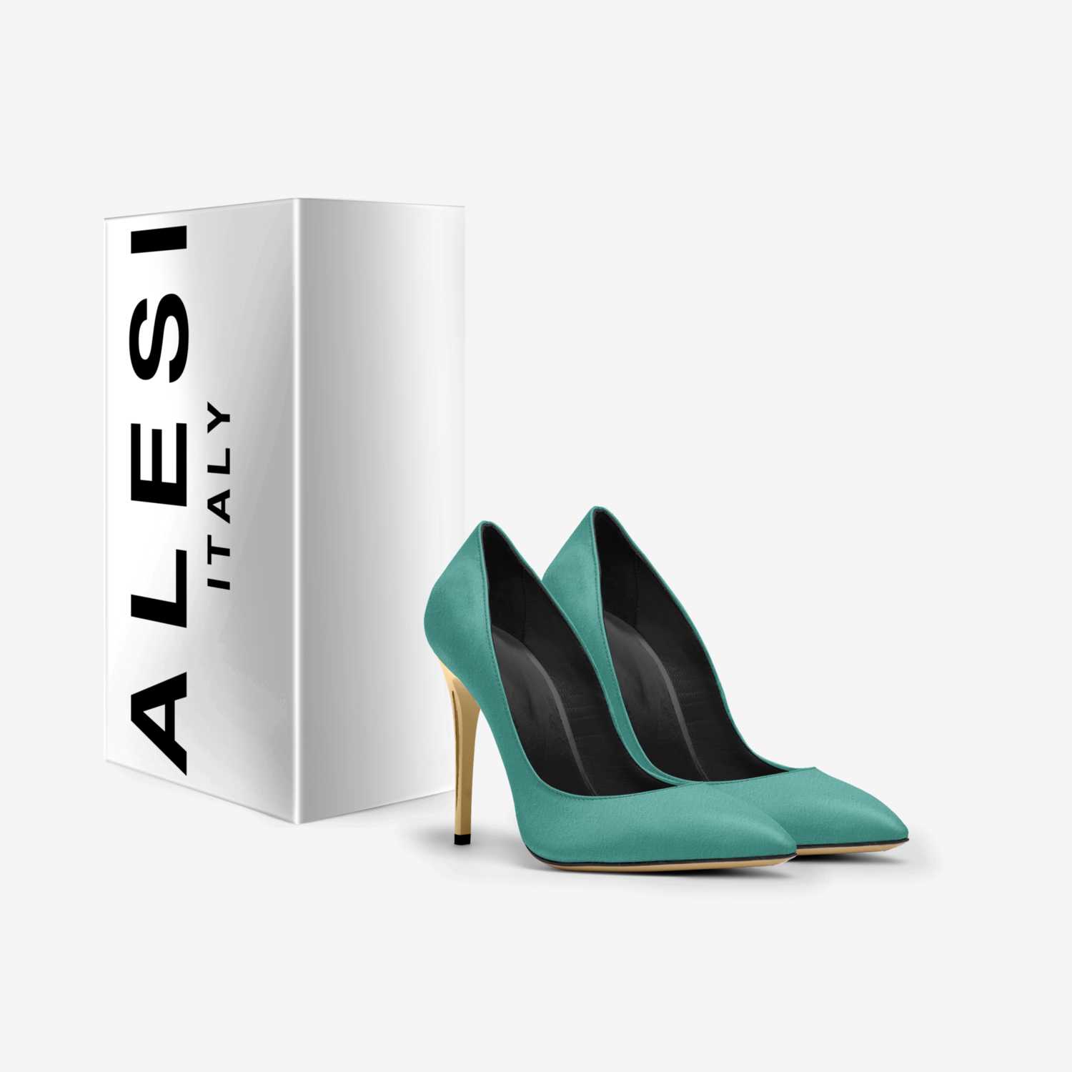 ALESI LUX HEELS custom made in Italy shoes by Lonanthony Parker | Box view