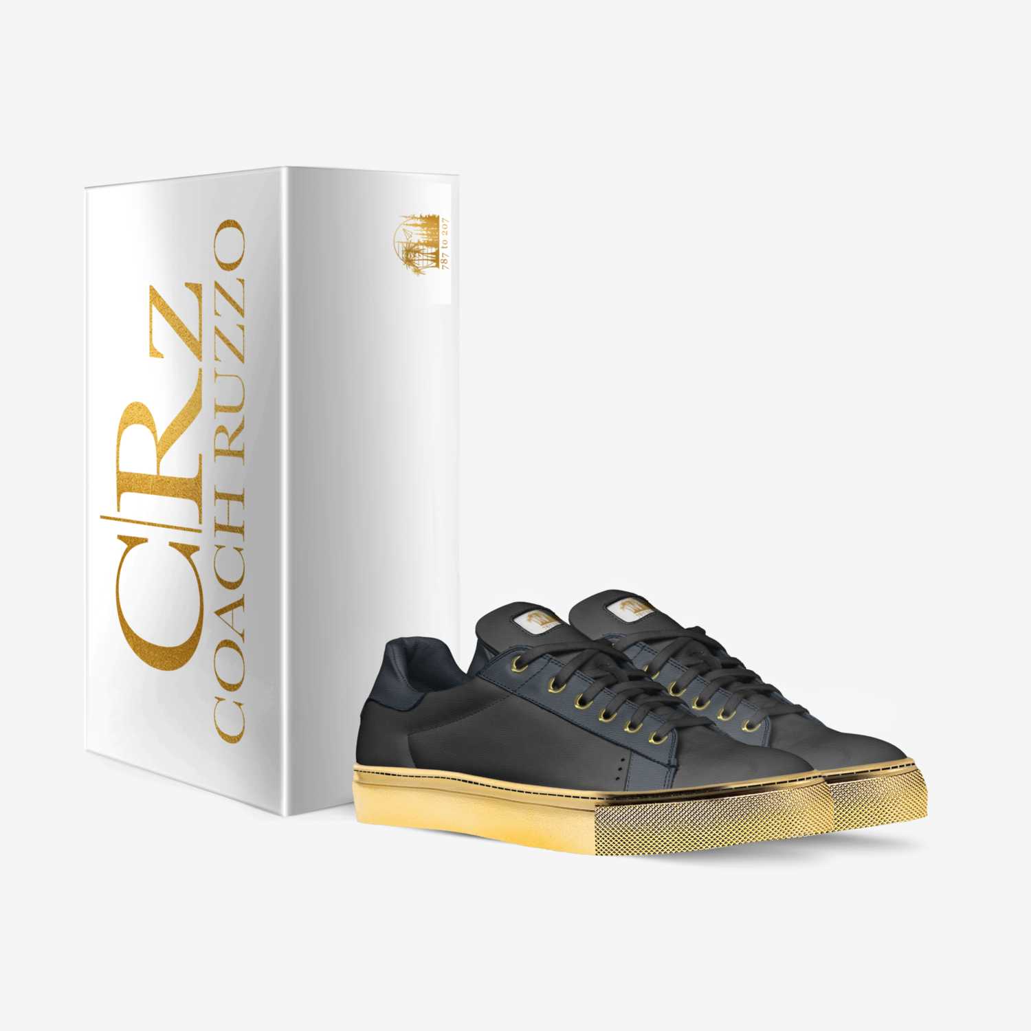 787 to 207 custom made in Italy shoes by Coach Ruzzo | Box view