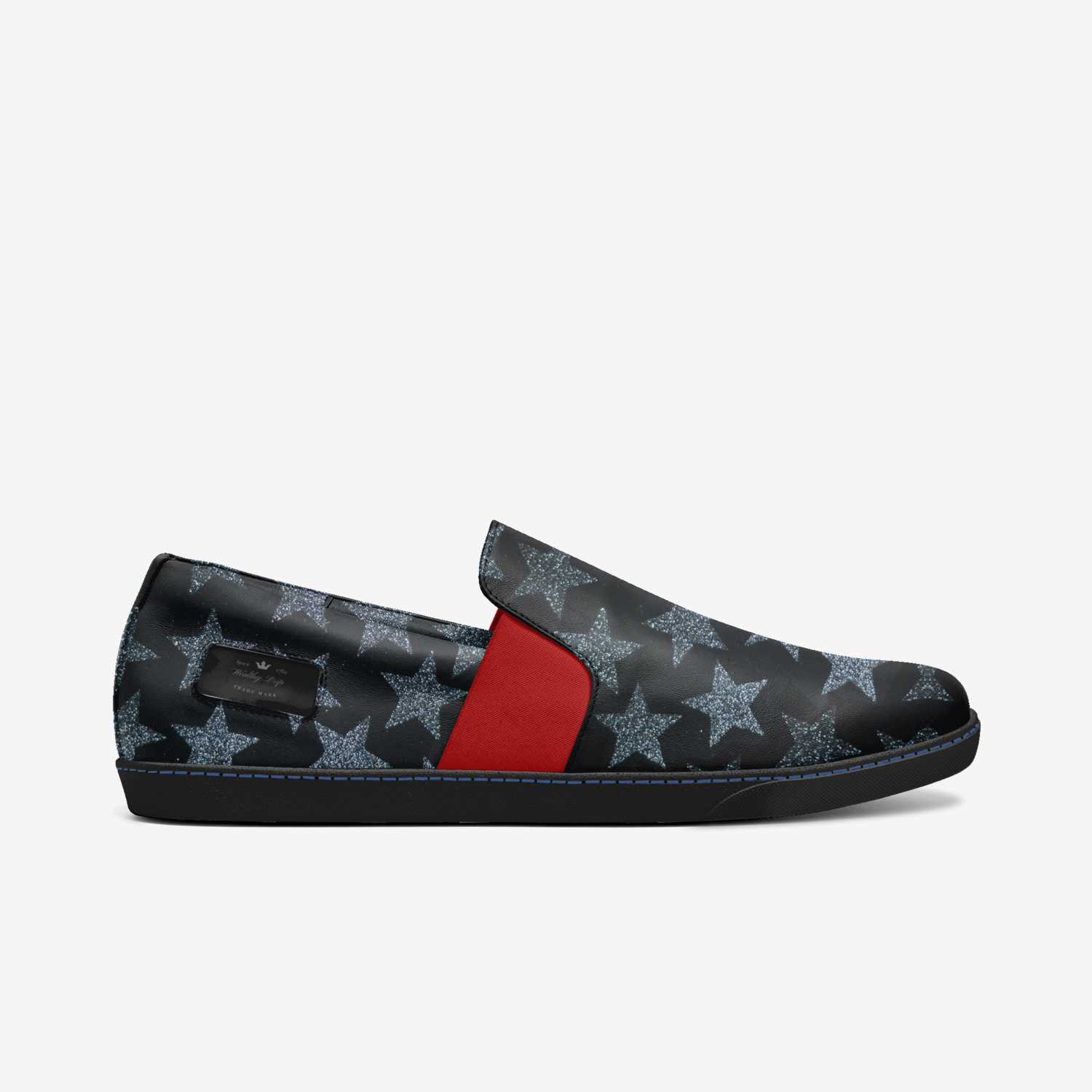 Wealthy Drip custom made in Italy shoes by Shaun Dl Davis | Side view