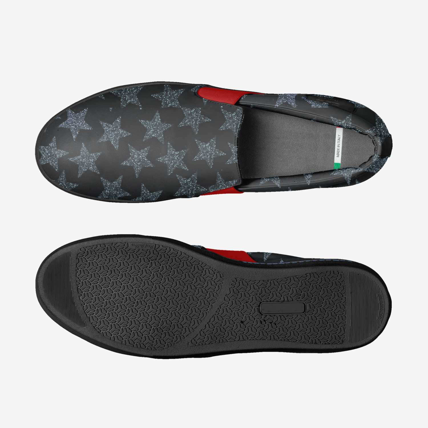 Wealthy Drip custom made in Italy shoes by Shaun Dl Davis | Top view