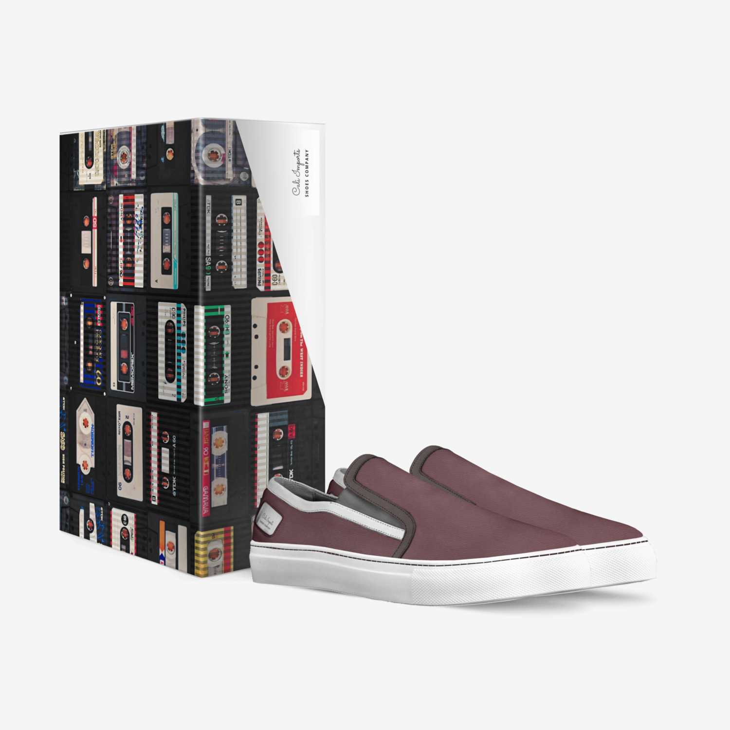 Cali Imports custom made in Italy shoes by Calia Bynum | Box view
