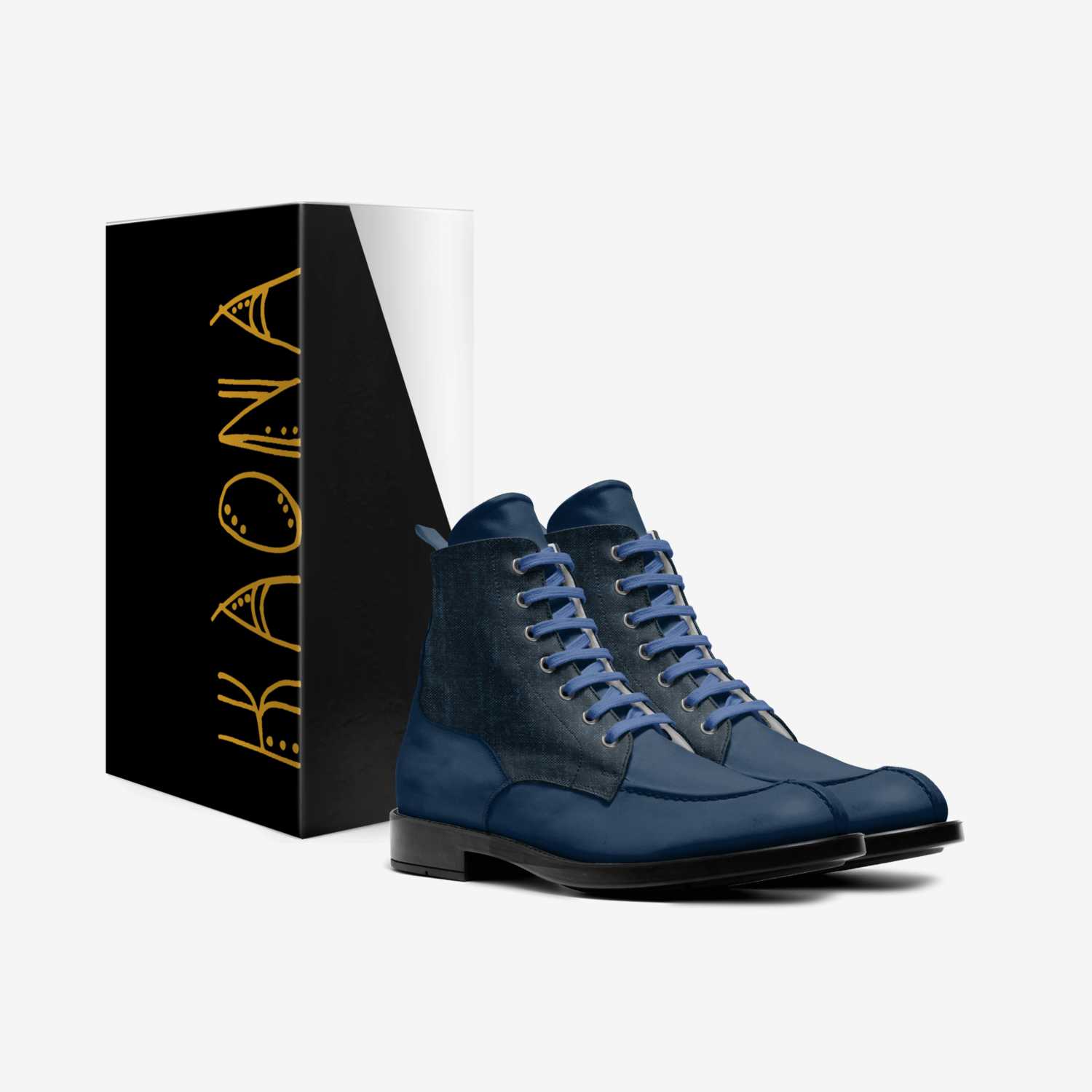 Voyager custom made in Italy shoes by Dominique Karaya | Box view