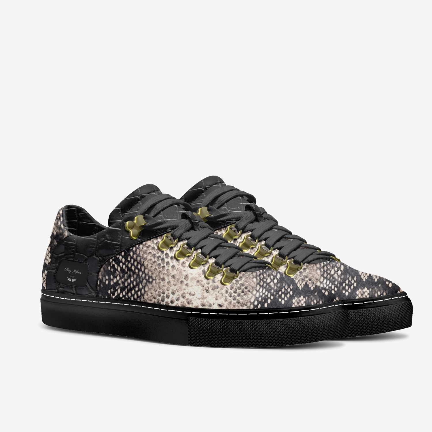 Play Makers custom made in Italy shoes by Bag Chaser Clothing Brand | Double view